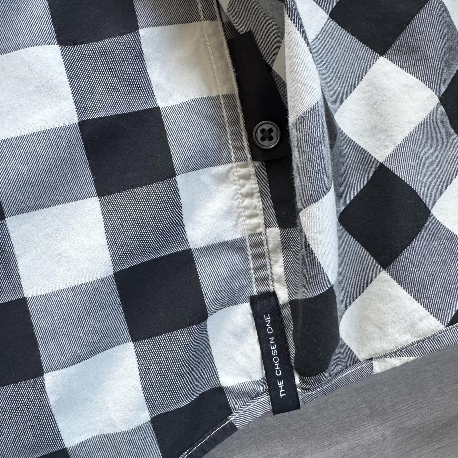 Sean John Sean John Tailored Fit Black & White Checkered Long Size L Size US L / EU 52-54 / 3 - 3 Thumbnail