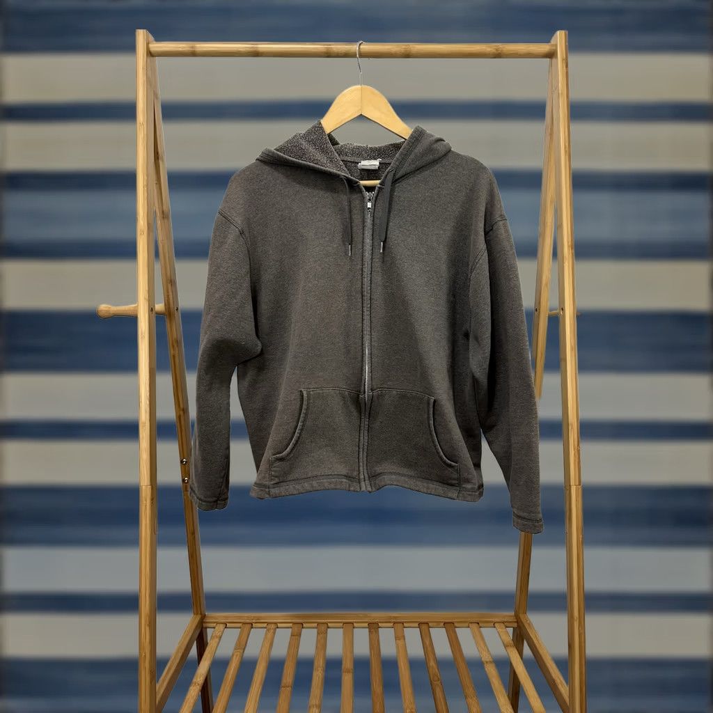 Hanes VTG Gradient Sun Faded Worn BOXY CROPPED Full Zip Hoodie Sweatshirt Size XL CI? Size XL / US 12-14 / IT 48-50 - 1 Thumbnail