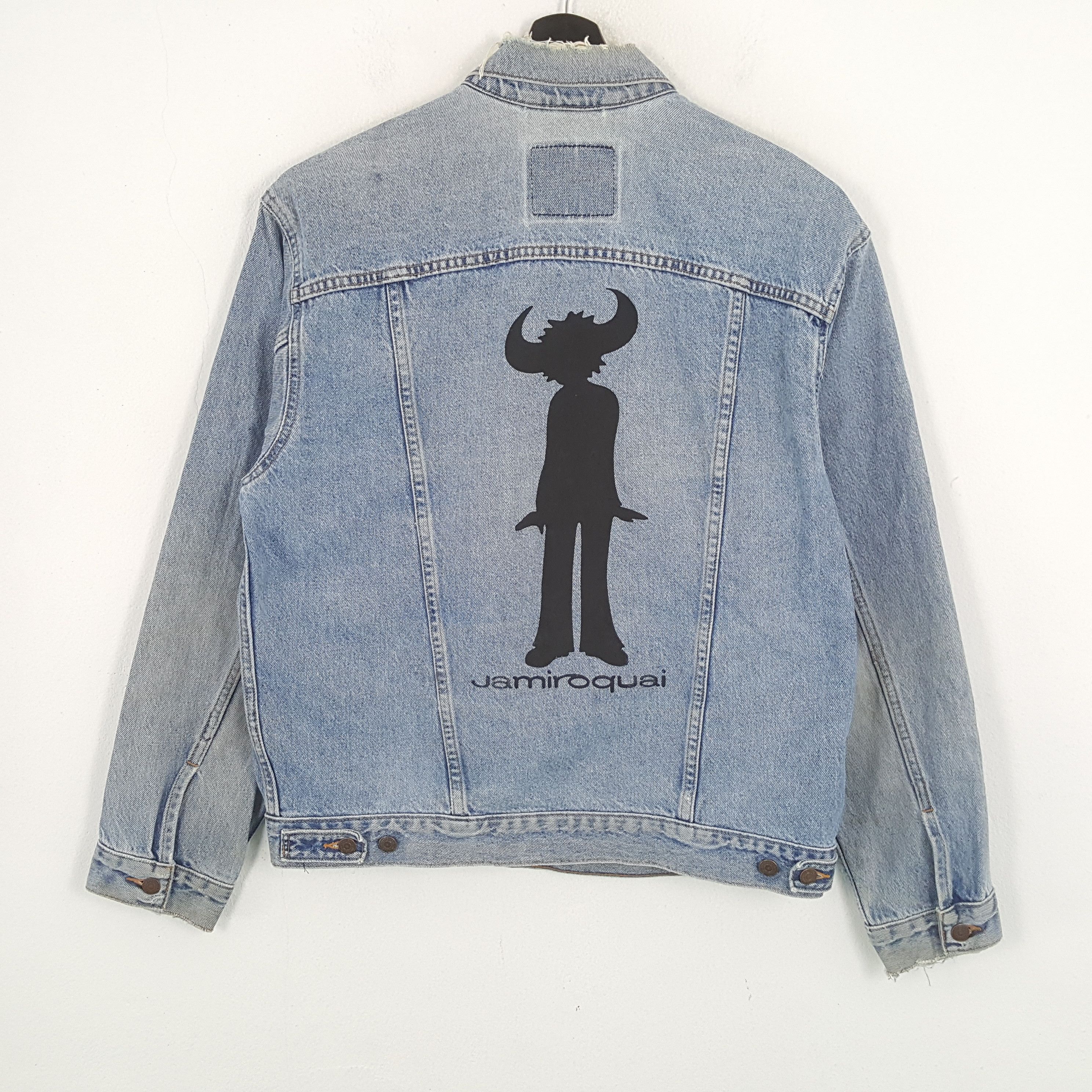 LEVI'S X Custom JAMIROQUAI Art Streetwear Jacket