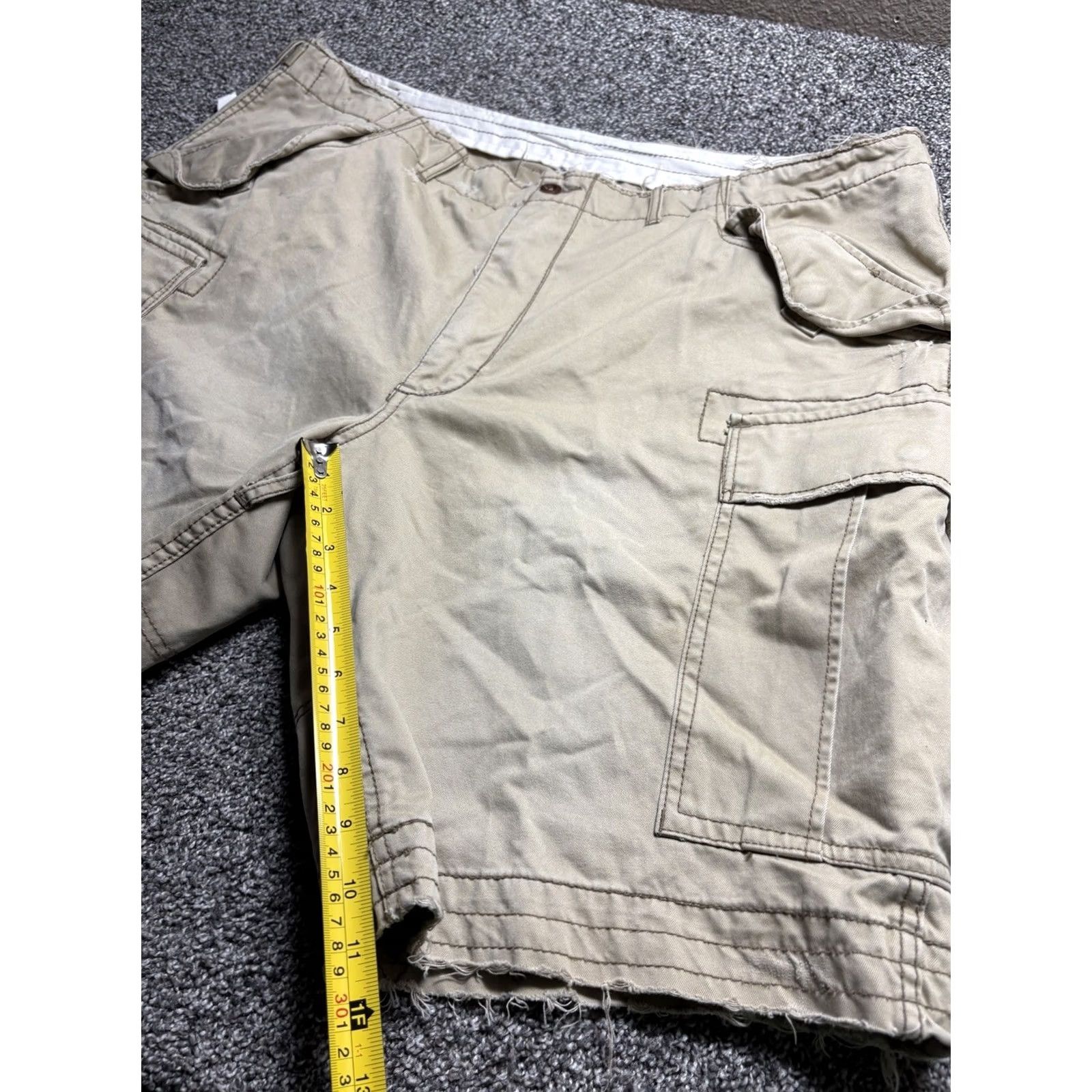 Polo Ralph Lauren VTG Polo Ralph Lauren Paratrooper Shorts Mens 44B Brown Cargo Distressed 90s Military Utility Pocket Mens Wilderness Shorts Size US XXL / EU 58 / 5 - 7 Thumbnail