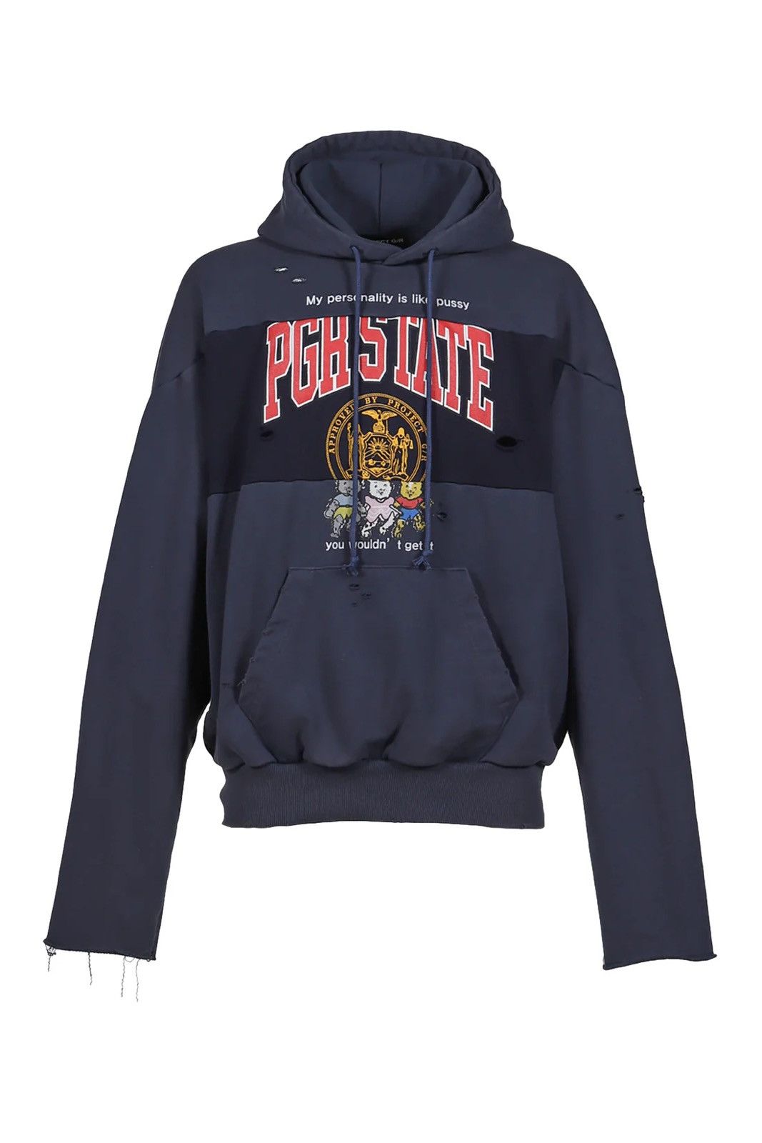 ★関税込★Project G/R★Reworked Sport Hoodie★Dirty Melange REWORKED SPORT HOODIE - DIRTY MELANGE : PROJECT G/R