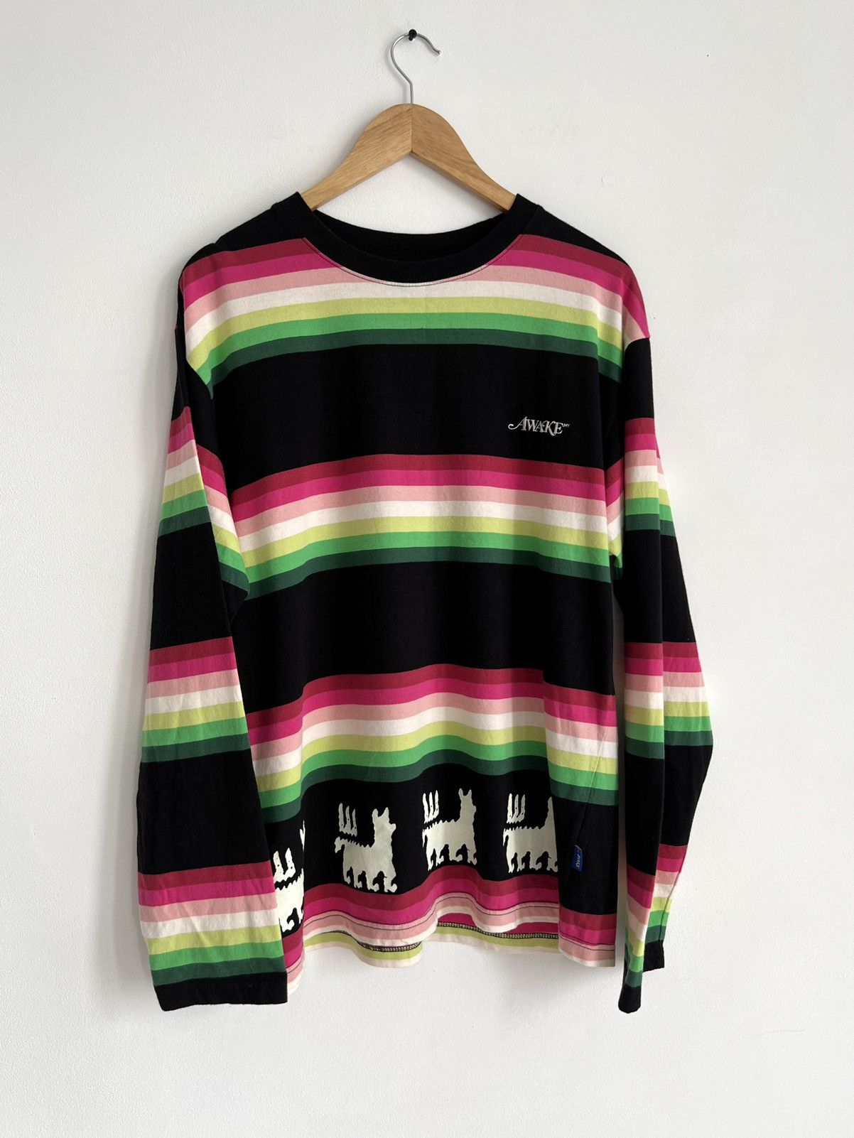 Awake NY FW22 AWAKE N.Y Striped Lama L/S T-Shirt Size US L / EU 52-54 / 3 - 3 Thumbnail