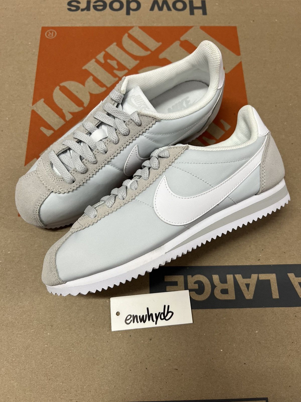 Women's Nike Classic Cortez Nylon pure platinum