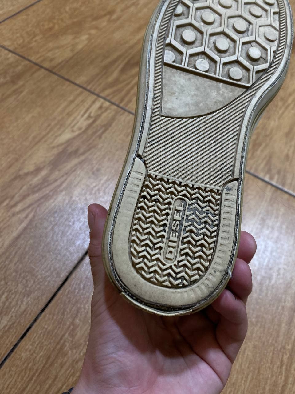 Diesel Y2K Vintage Diesel High Sneakers Streetwear Denim Rare Style Size US 9 / IT 39 - 19 Thumbnail