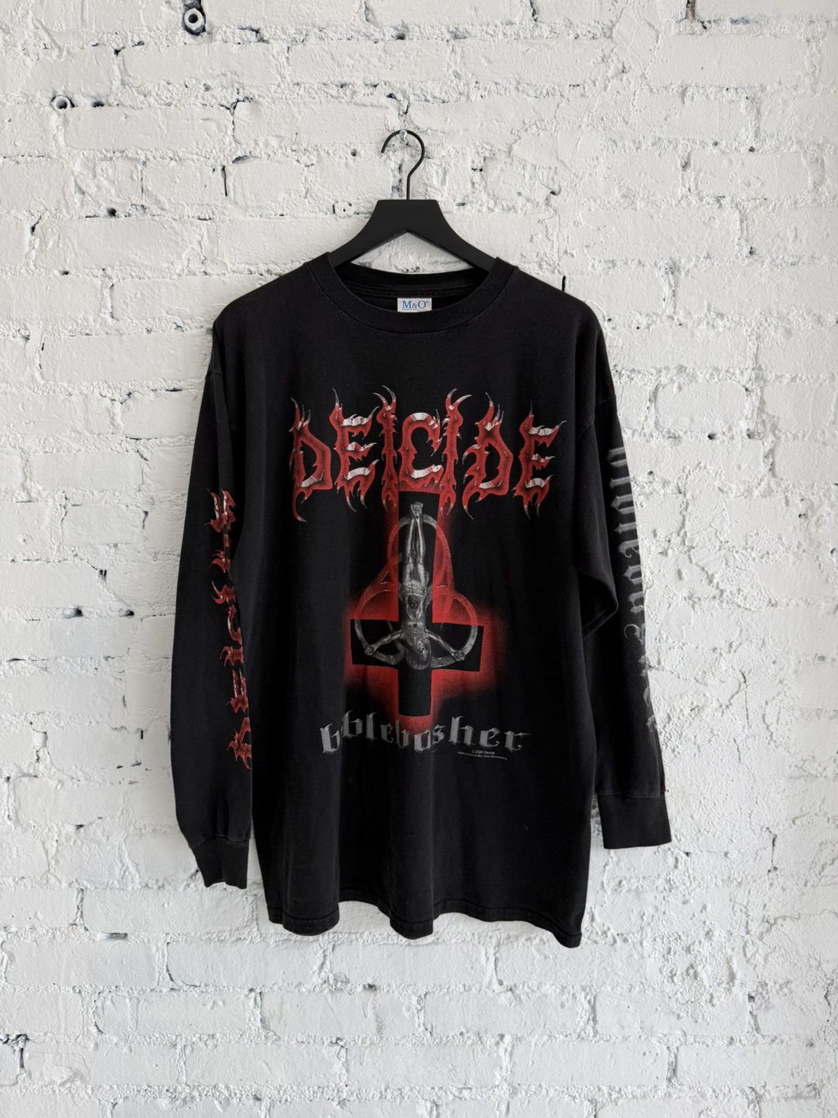2000 DEICIDE ‘BIBLE BASHER’ L/S TEE