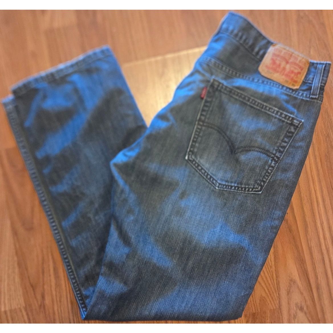 Levi's Levi's 514 Straight Fit Jeans - Men's 36x30 Blue Denim Size US 36 / EU 52 - 2 Thumbnail