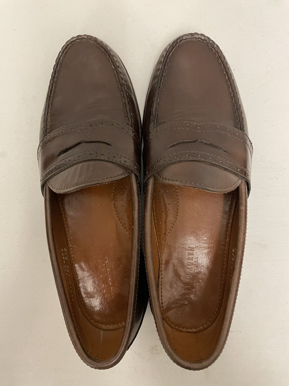 Ralph Lauren Black Label × Vintage Penny Loafer Size US 9 / EU 42 - 6 Thumbnail