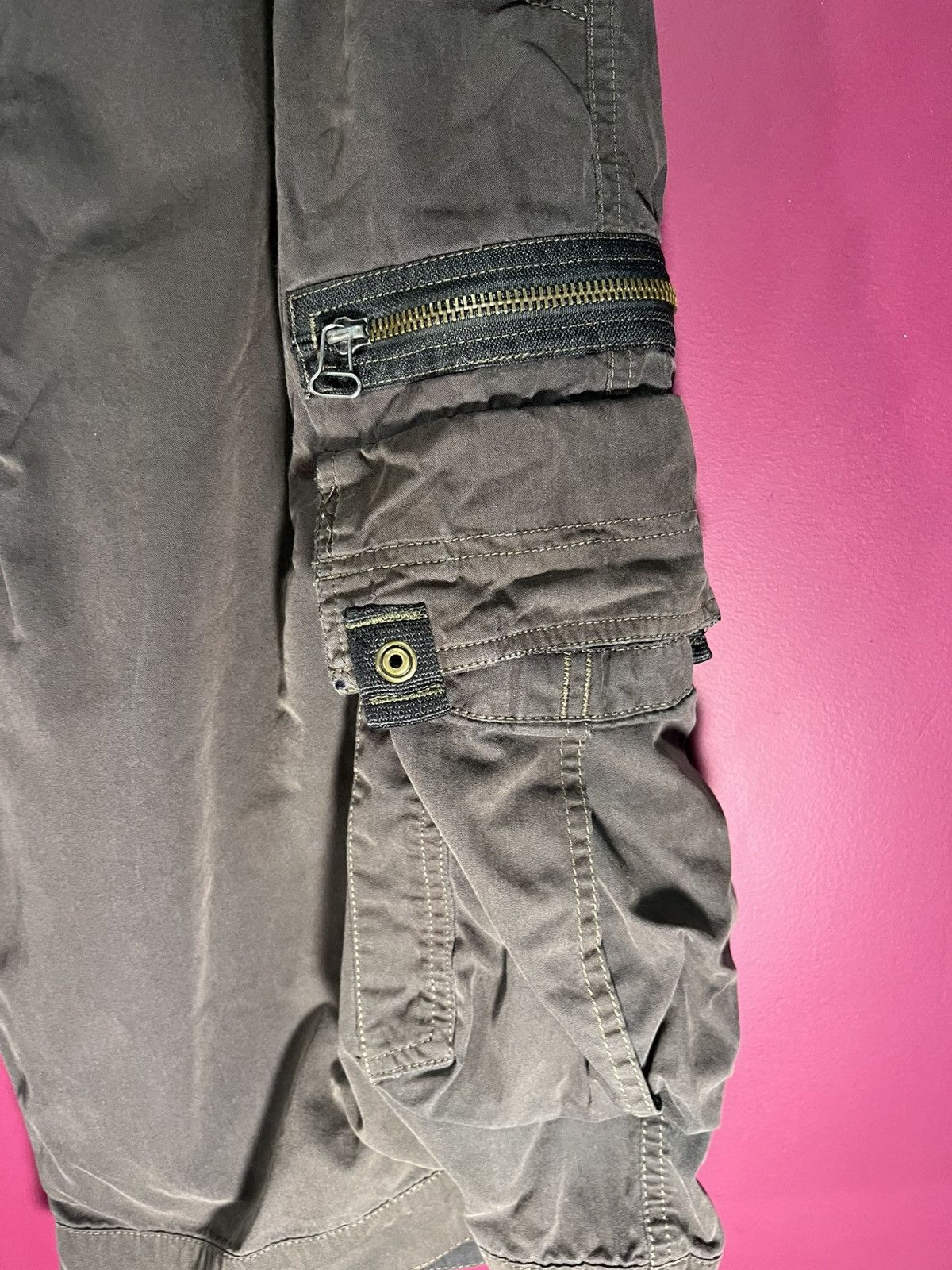 Vintage Super nice worn cargo shorts Size US 32 / EU 48 - 2 Thumbnail