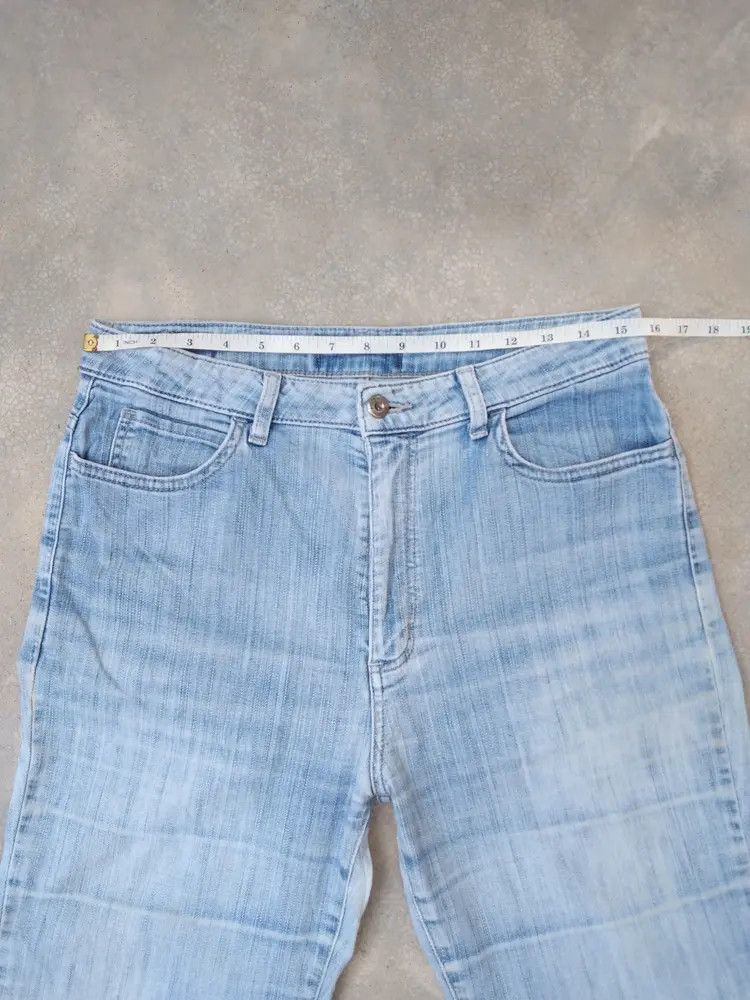 Japanese Brand Vintage Edwin Boot Cut Distressed Jeans 31x32 Size US 31 - 5 Thumbnail