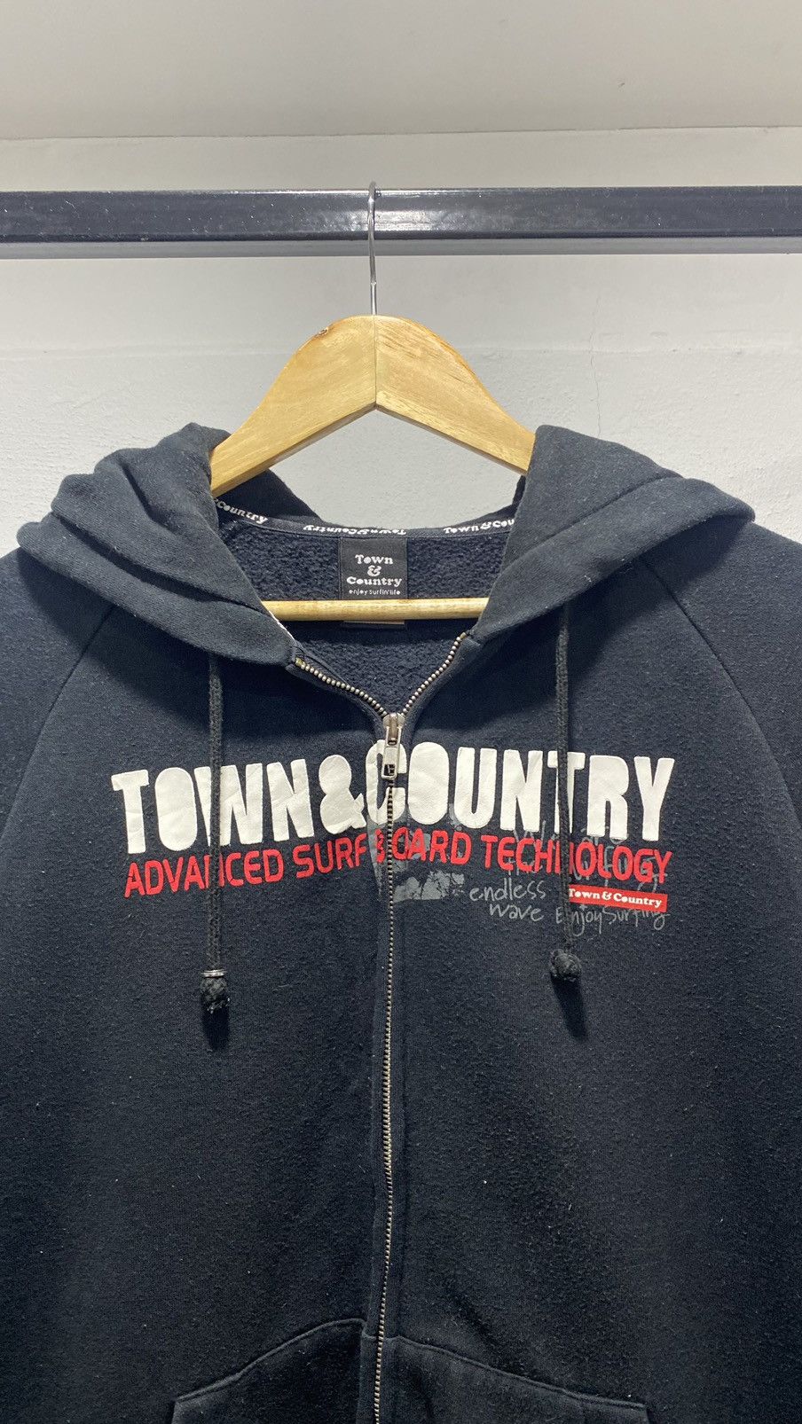 JNCO × Vintage T&C Surf Hip Hop Zipper Hoodie Poem Size US M / EU 48-50 / 2 - 5 Thumbnail