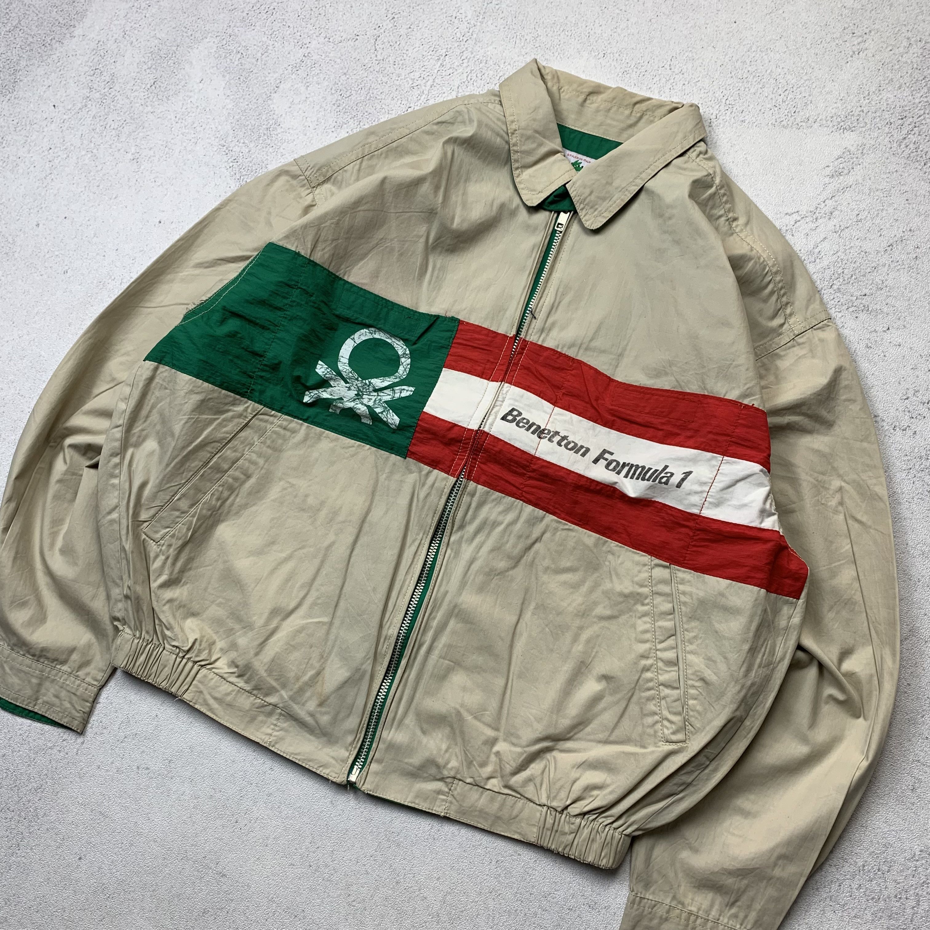 Benetton Vintage Benetton Formula 1 Racing Jacket Size US S / EU 44-46 / 1 - 4 Thumbnail