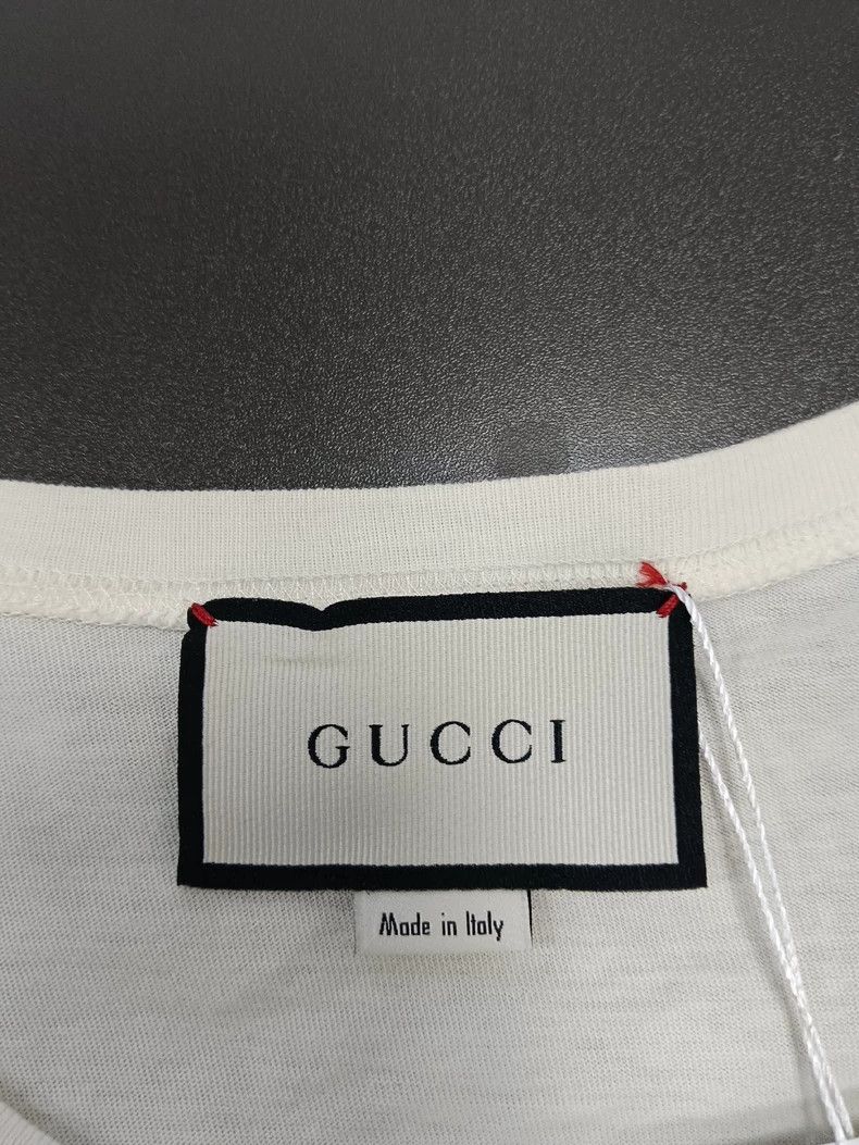 Gucci Gucci Piglet pattern embroidered short-sleeved T-shirt 2504 Size US S / EU 44-46 / 1 - 3 Thumbnail