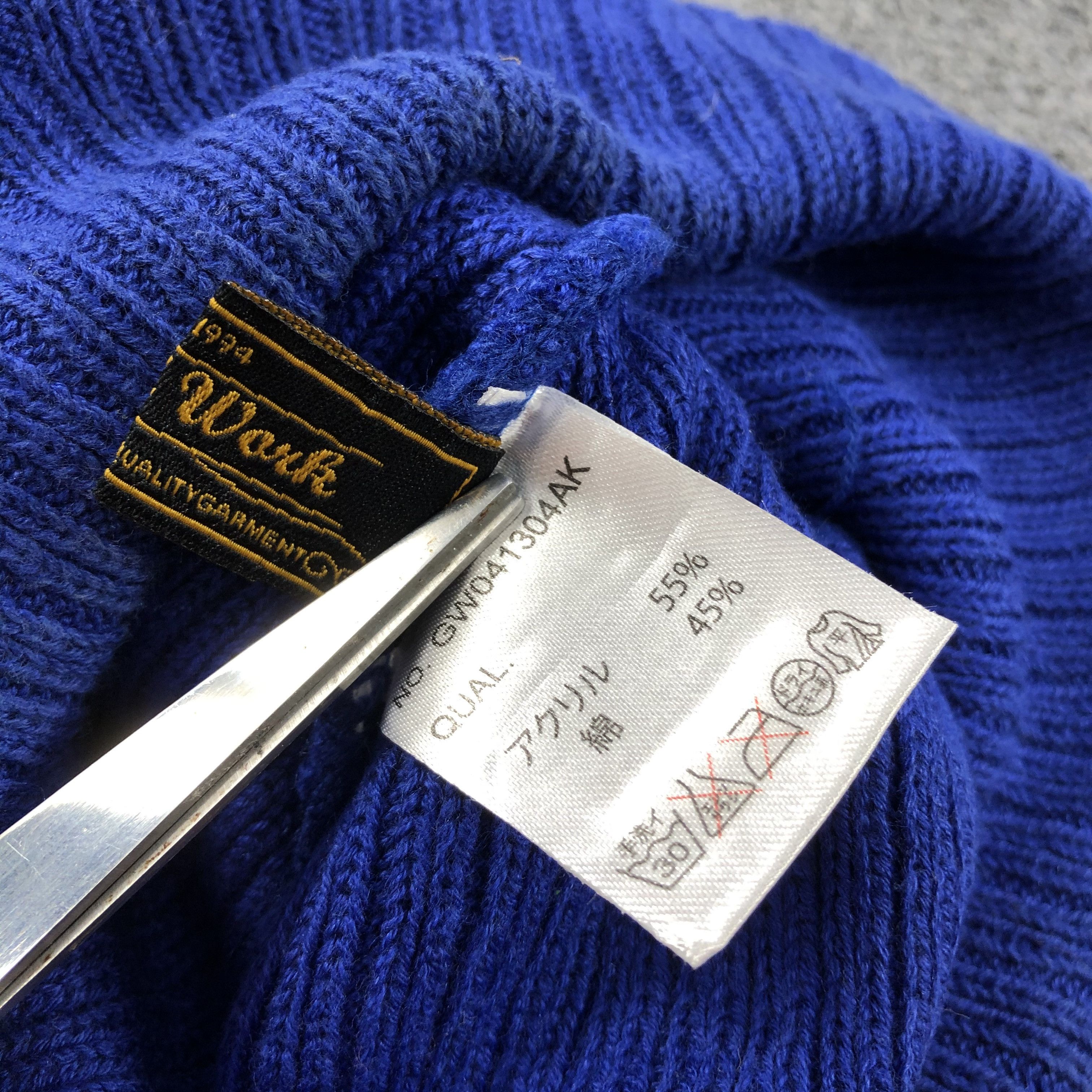 Global Work Global Work Blue Beanie Snowcap Snow Hat B463 Size ONE SIZE - 7 Thumbnail