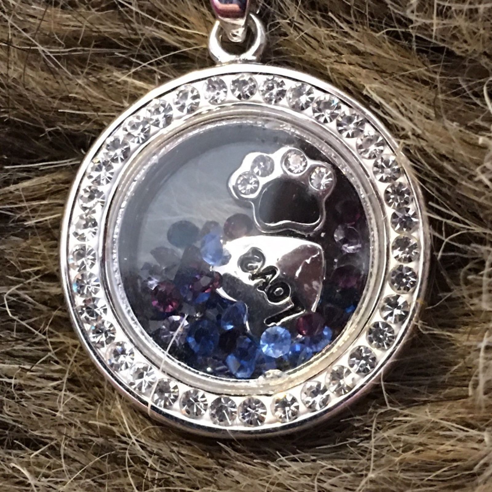 Jewelry Living locket Swarovski Crystal charm necklace Size ONE SIZE - 7 Thumbnail