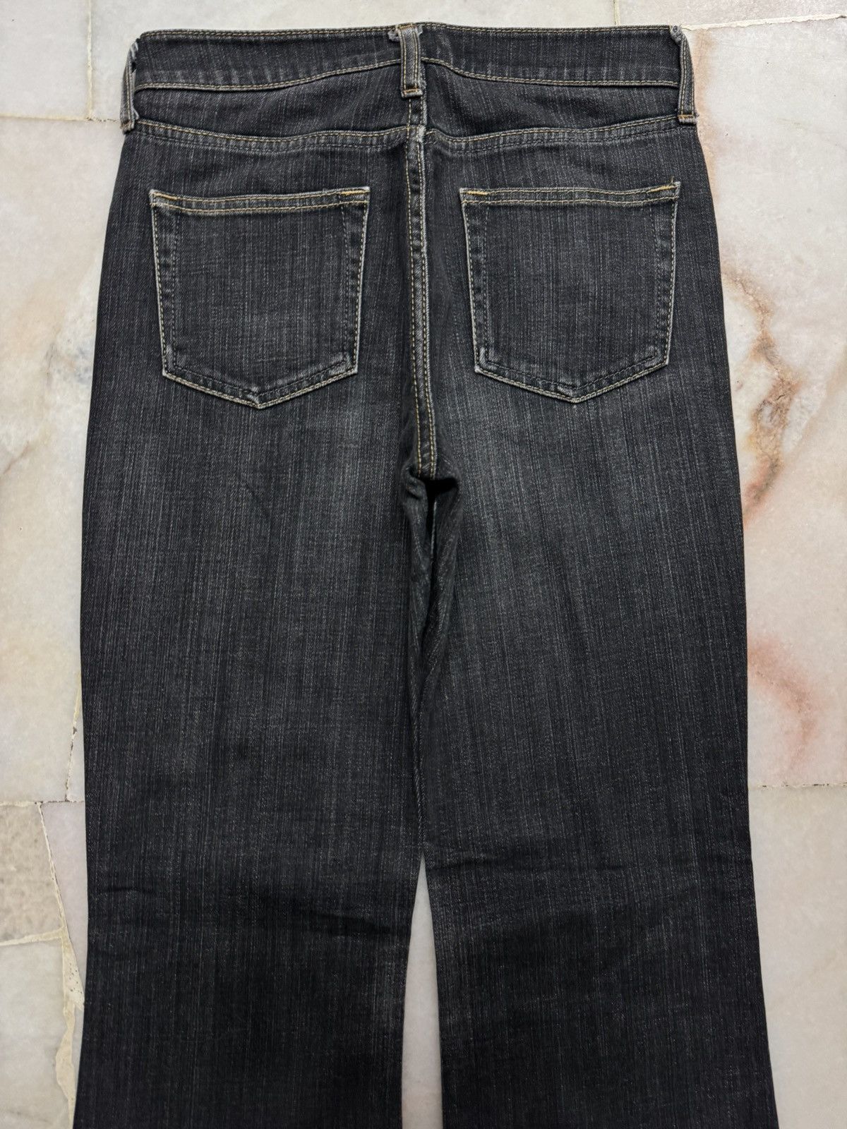 Uniqlo 💥FLARED💥VINTAGE UNIQLO MUD WASHED DISTRESSED JEANS Size 25" / US 0 / IT 36 - 10 Thumbnail