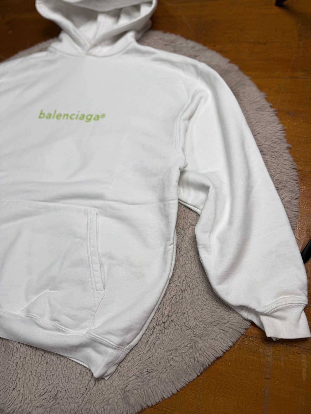 Balenciaga Balenciaga logo hoodie Size US S / EU 44-46 / 1 - 2 Thumbnail
