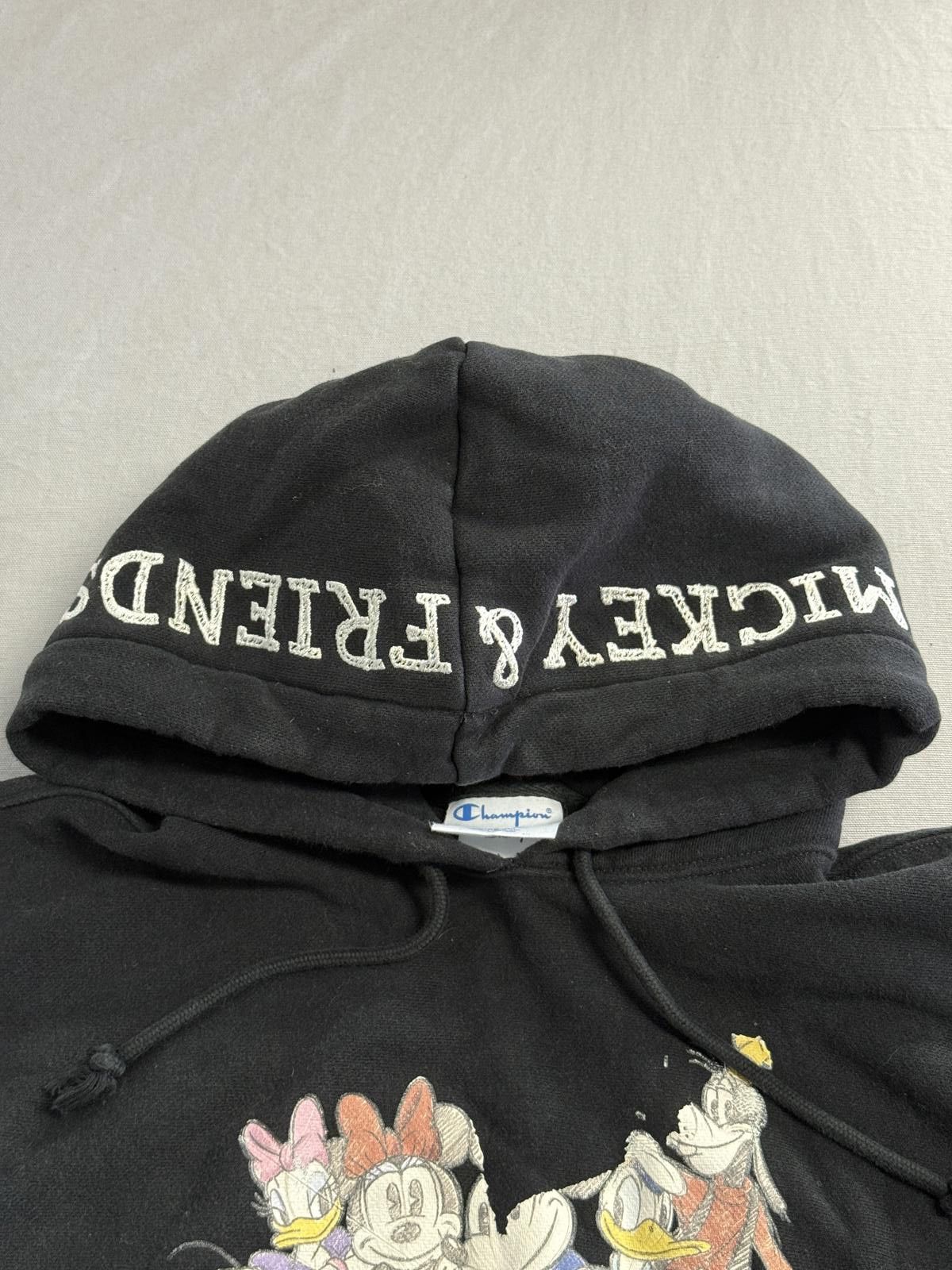 Disney Thrashed Disney Mickey Friends Hoodie Champion Reverse Weave Size US M / EU 48-50 / 2 - 4 Thumbnail
