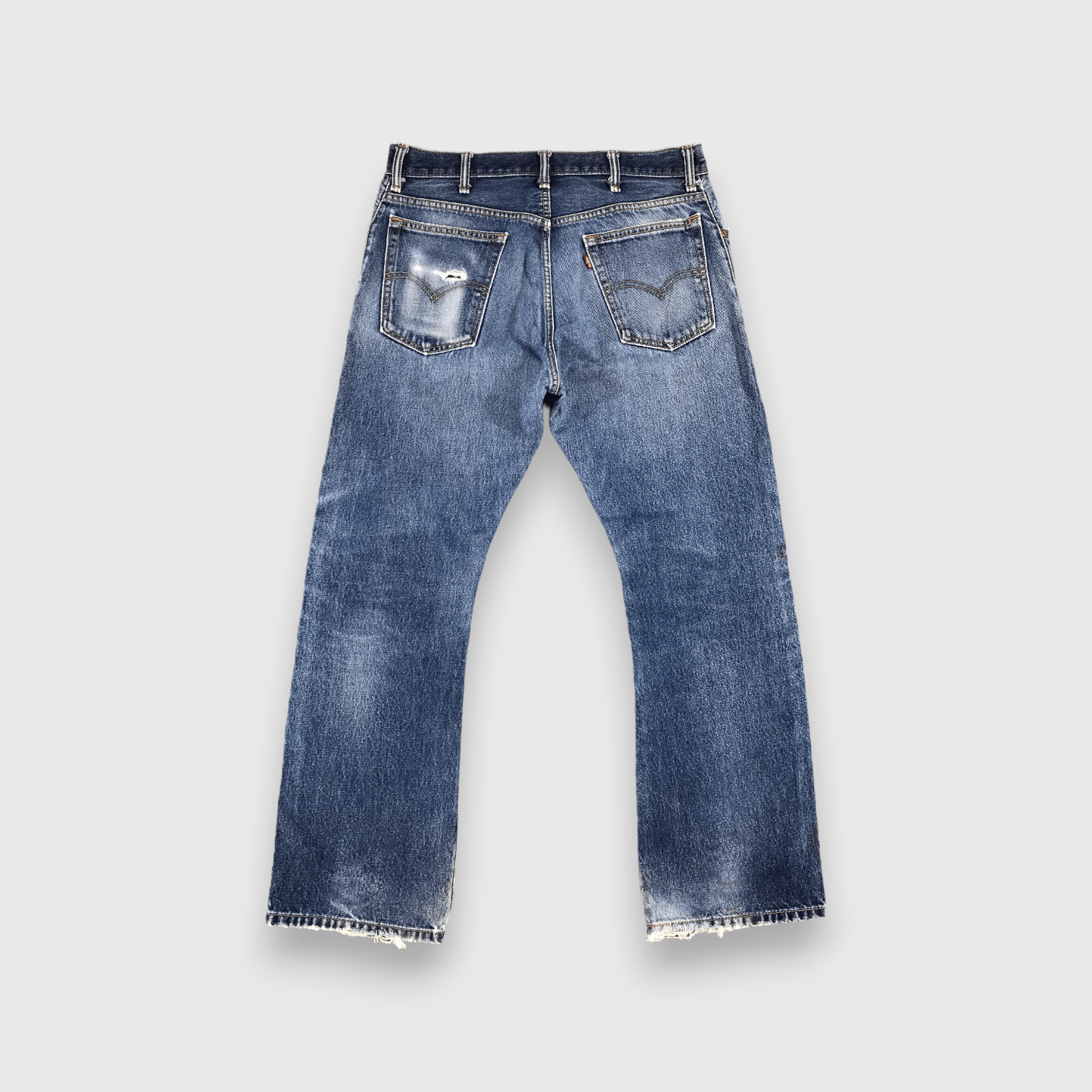 Levi's Vintage Levis 505 Jeans Stone Washed Denim-J1032 Size US 35 - 2 Thumbnail