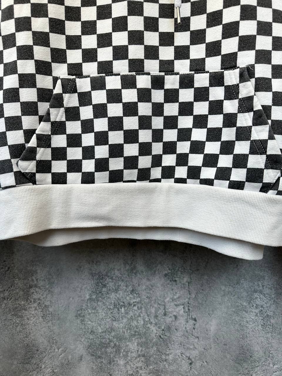CHILDS × Vintage CHILDISH TGF Checkered Skater Hoodie Pre-2000 Size US S / EU 44-46 / 1 - 10 Thumbnail