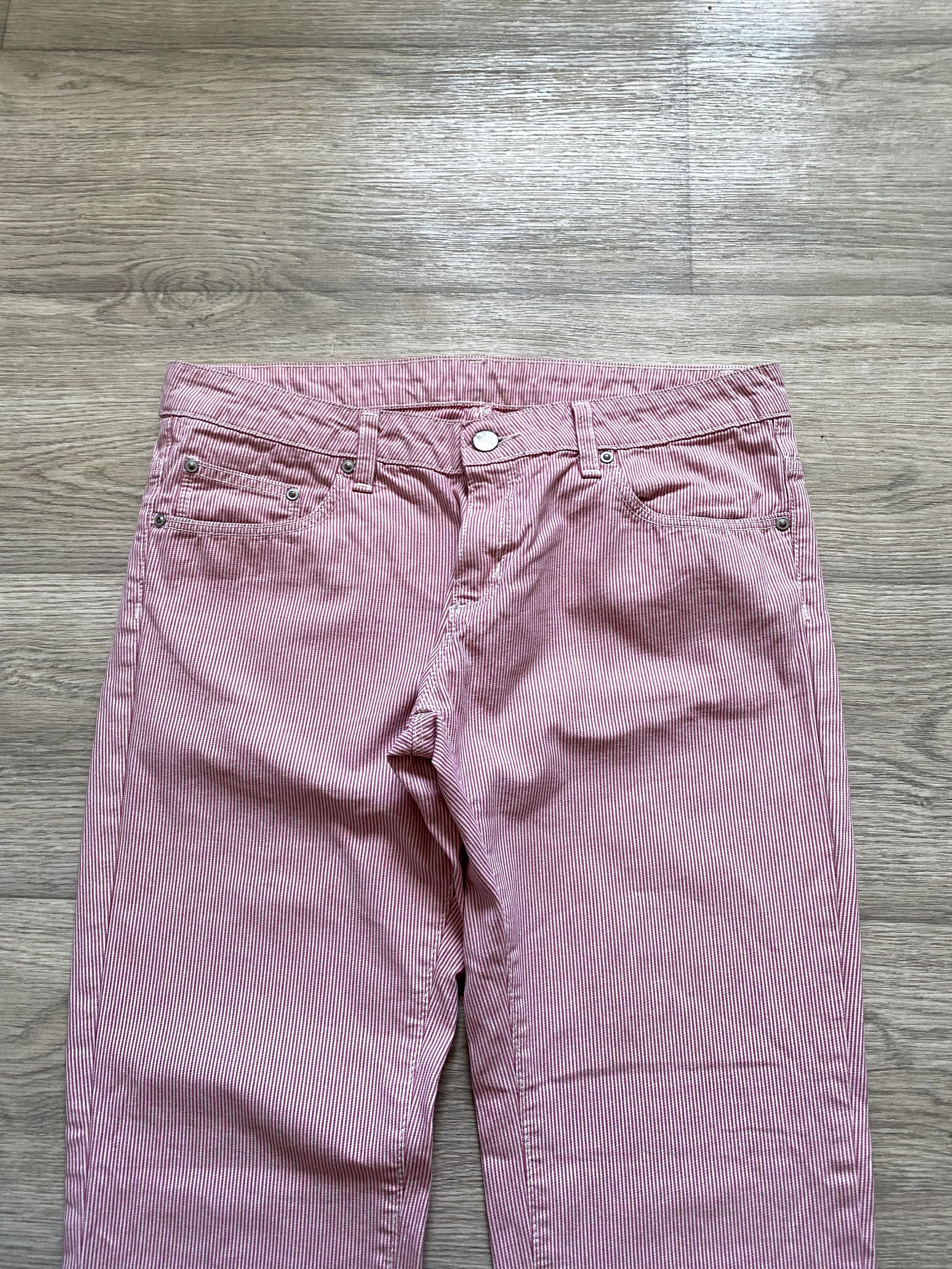 Carhartt × Vintage Vintage 00s Carhartt Pink Low Rise Pants Size 30" / US 8 / IT 44 - 3 Thumbnail