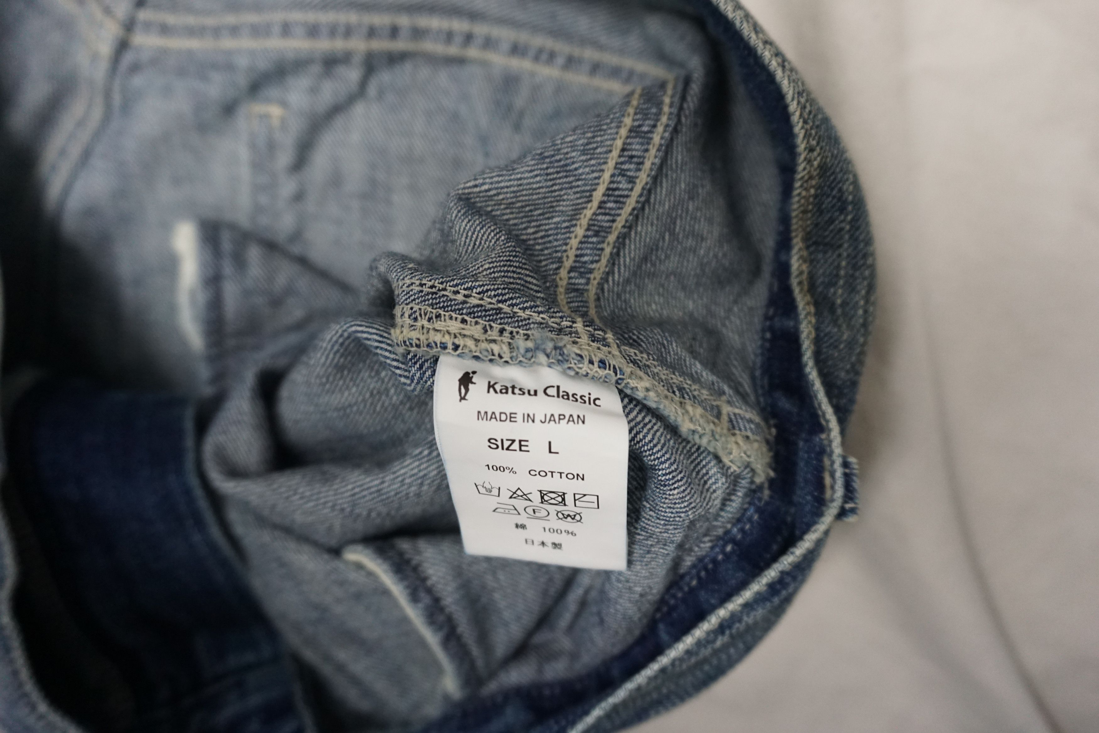 Vintage Katsu Classic Denim pant Size US 32 / EU 48 - 6 Thumbnail