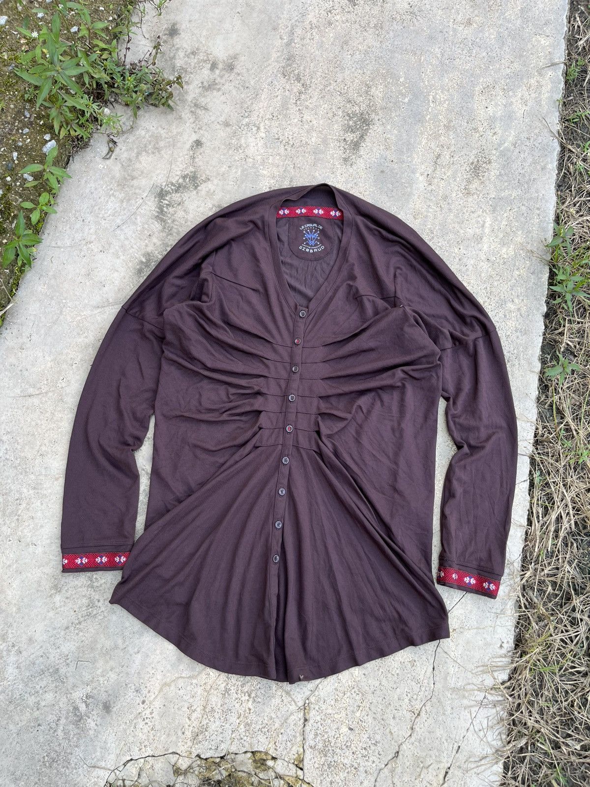 ⚡️STEALS⚡️Marithe Francois Girbaud Wrinkles Button Long Sleeve