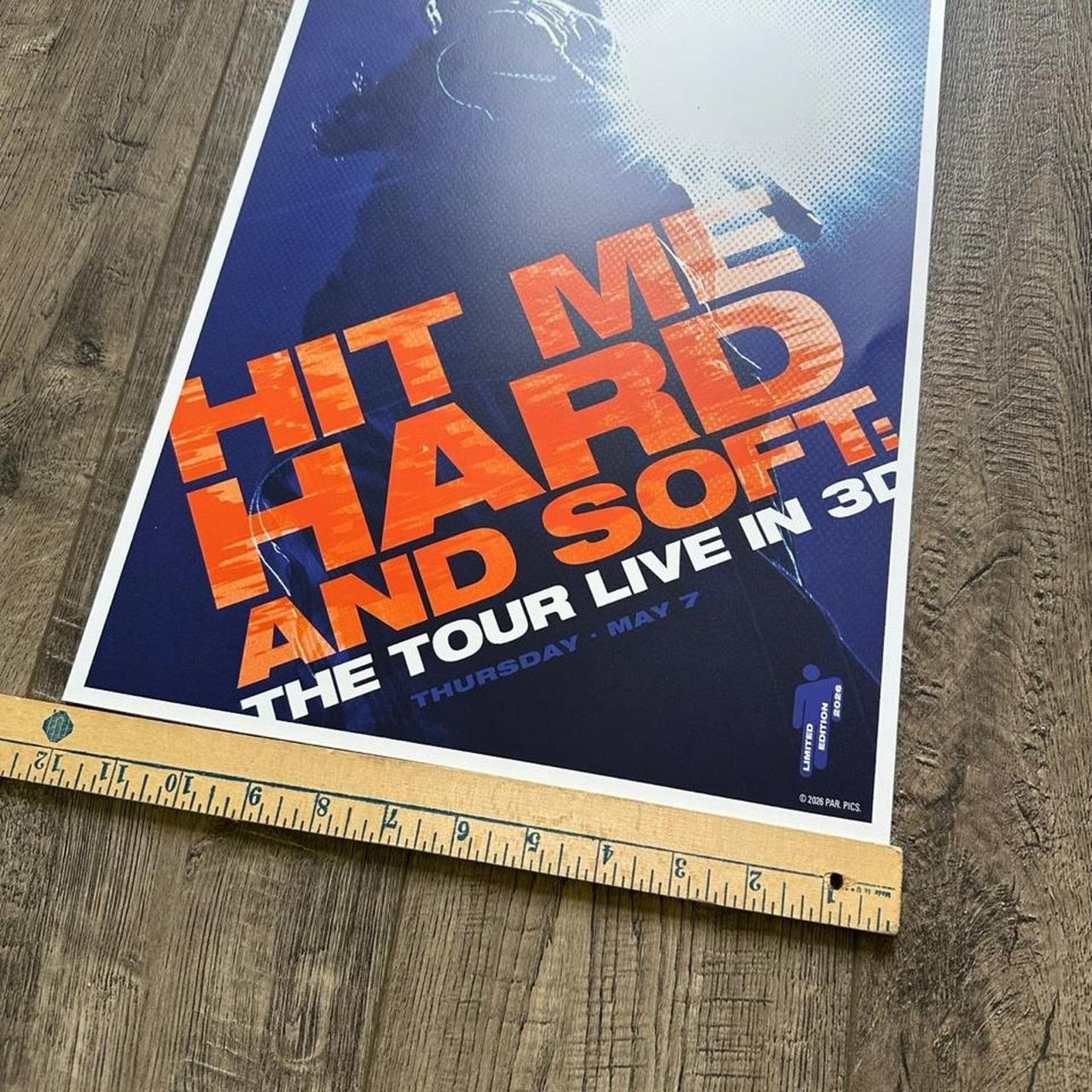 Billie Eilish Billie Eilish Hit Me Hard And Soft Movie Concert Poster Size ONE SIZE - 6 Thumbnail