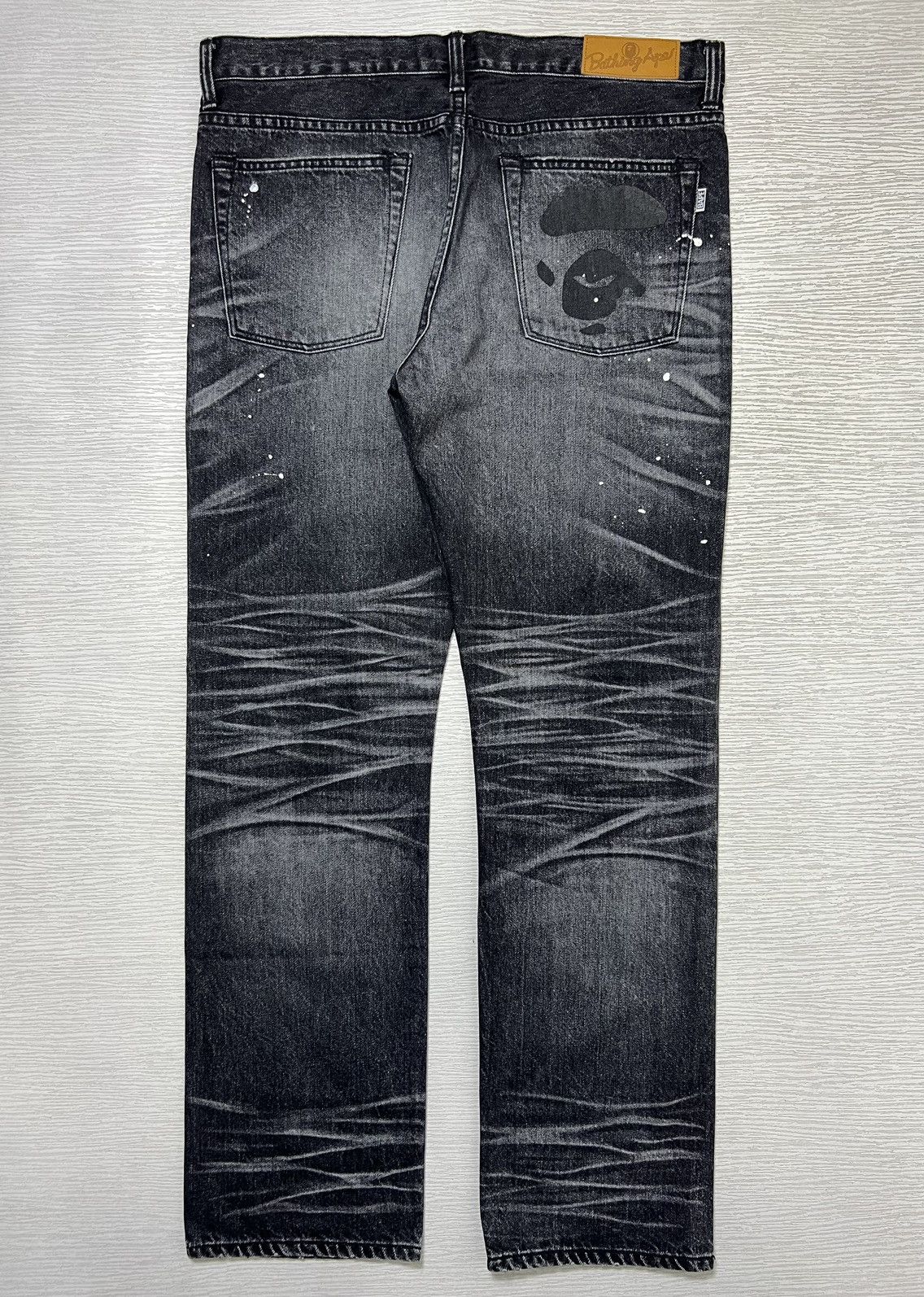 Bape Bape - F/W 19’ - 2008 Type-05 Damaged Denim Pants Size US 34 / EU 50 - 2 Thumbnail