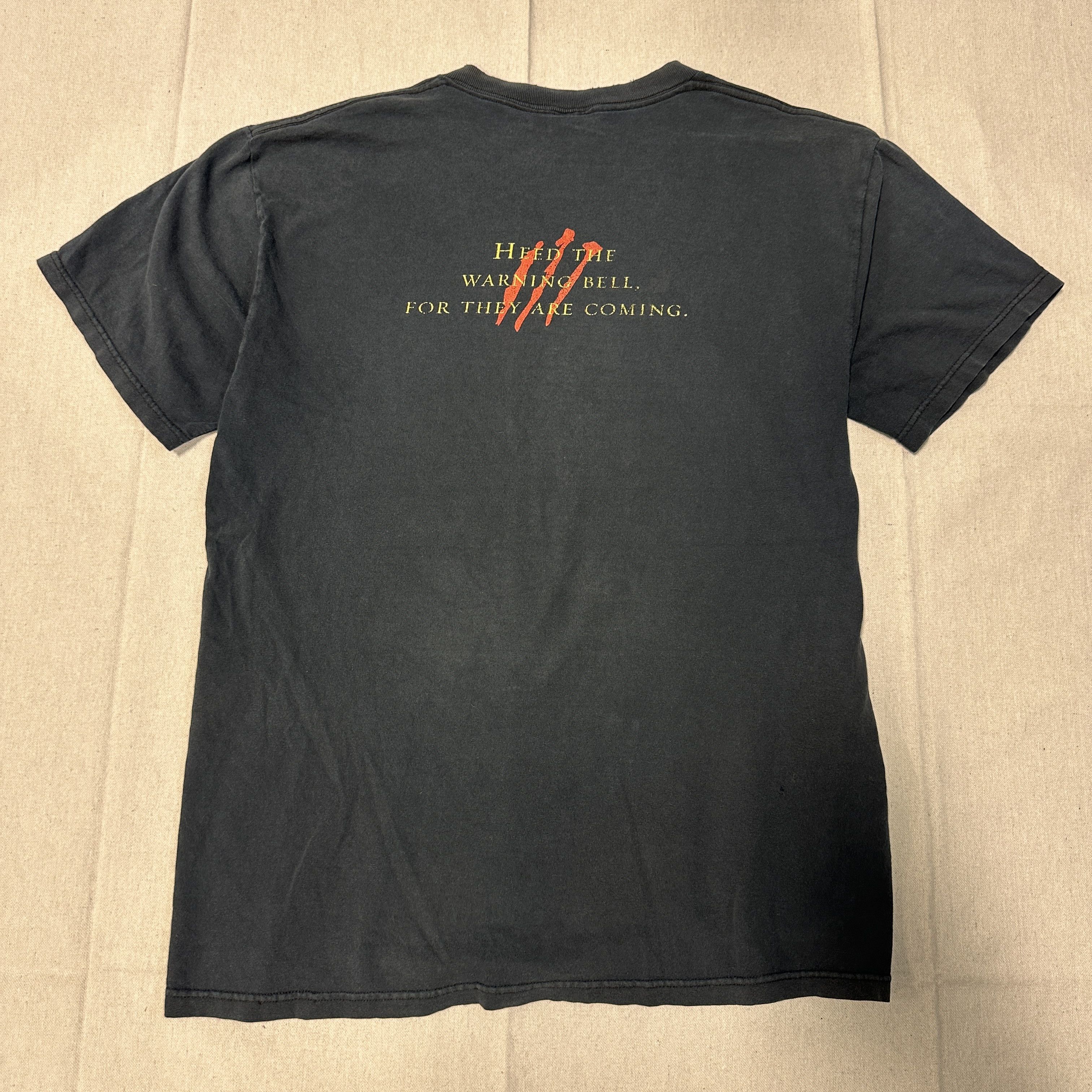 Fruit Of The Loom Vintage The Village Film Promo Graphic T-Shirt Size L M Night Shyamalan Size US L / EU 52-54 / 3 - 7 Thumbnail