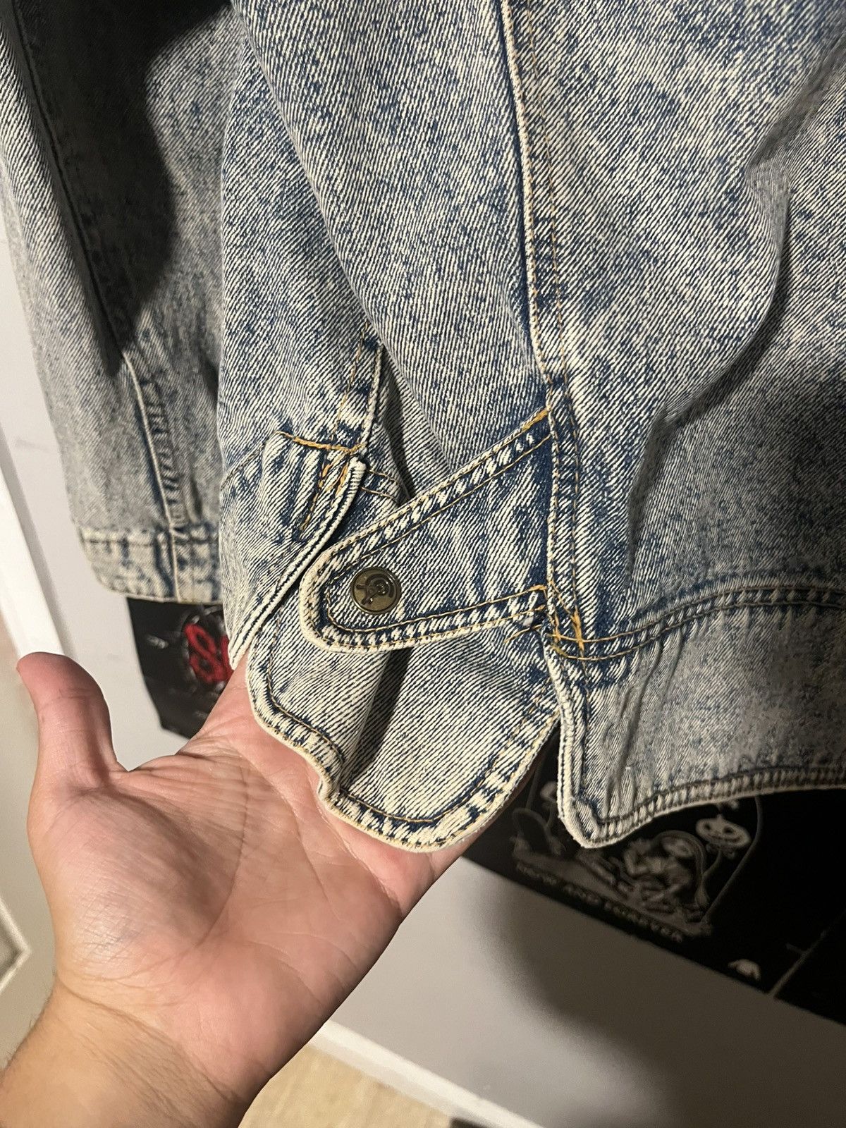 Other Vintage 90’s super faded Denim Jacket Blazer Size US L / EU 52-54 / 3 - 8 Thumbnail