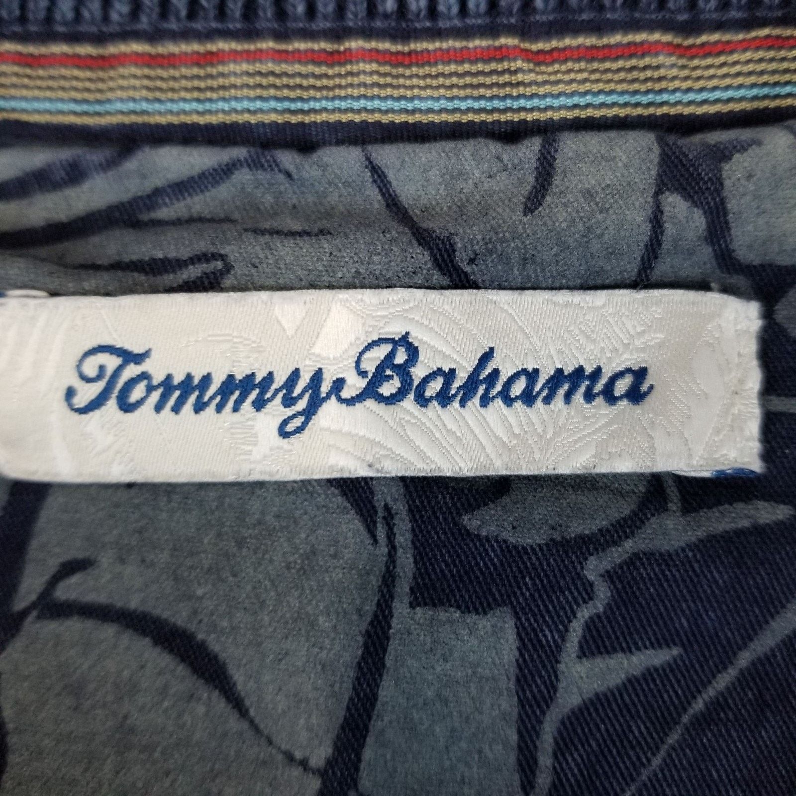 Tommy Bahama Tommy Bahama Sweater Men’s XL Blue Tidemark Half Zip Texture Size US XL / EU 56 / 4 - 4 Thumbnail