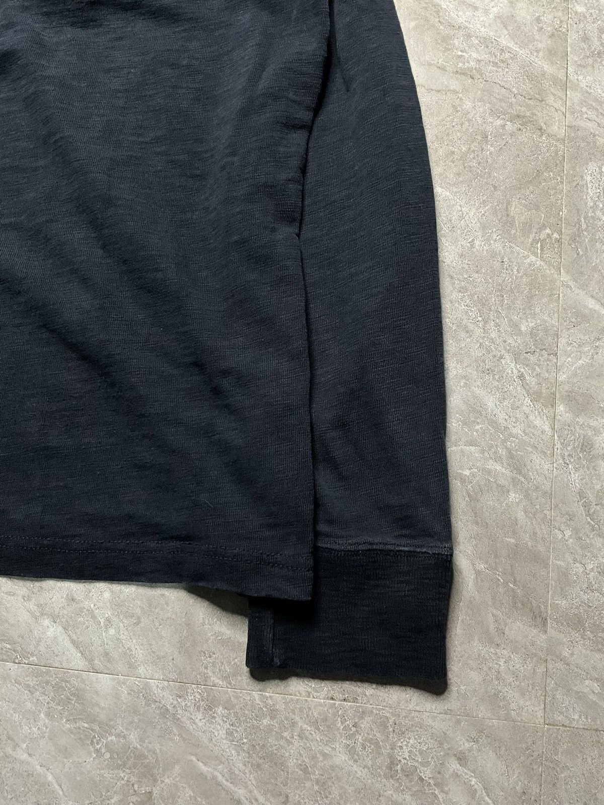 RRL Ralph Lauren RRL Indigo Dyed RRL 36 Logo Sweatshirt Size US L / EU 52-54 / 3 - 6 Thumbnail