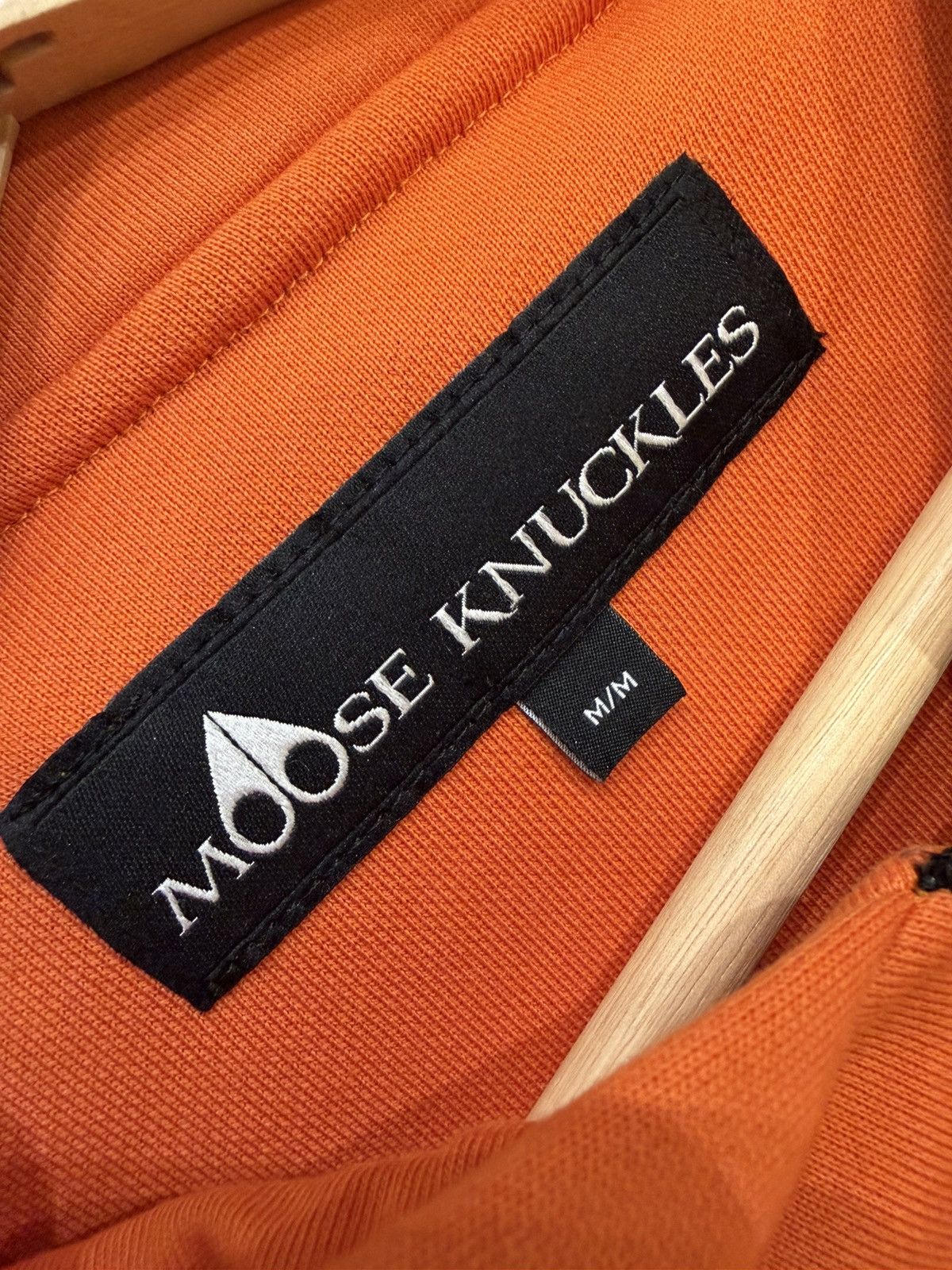 Moose Knuckles Moose Knuckles Full Zip Hoodie - Orange Size US M / EU 48-50 / 2 - 3 Thumbnail