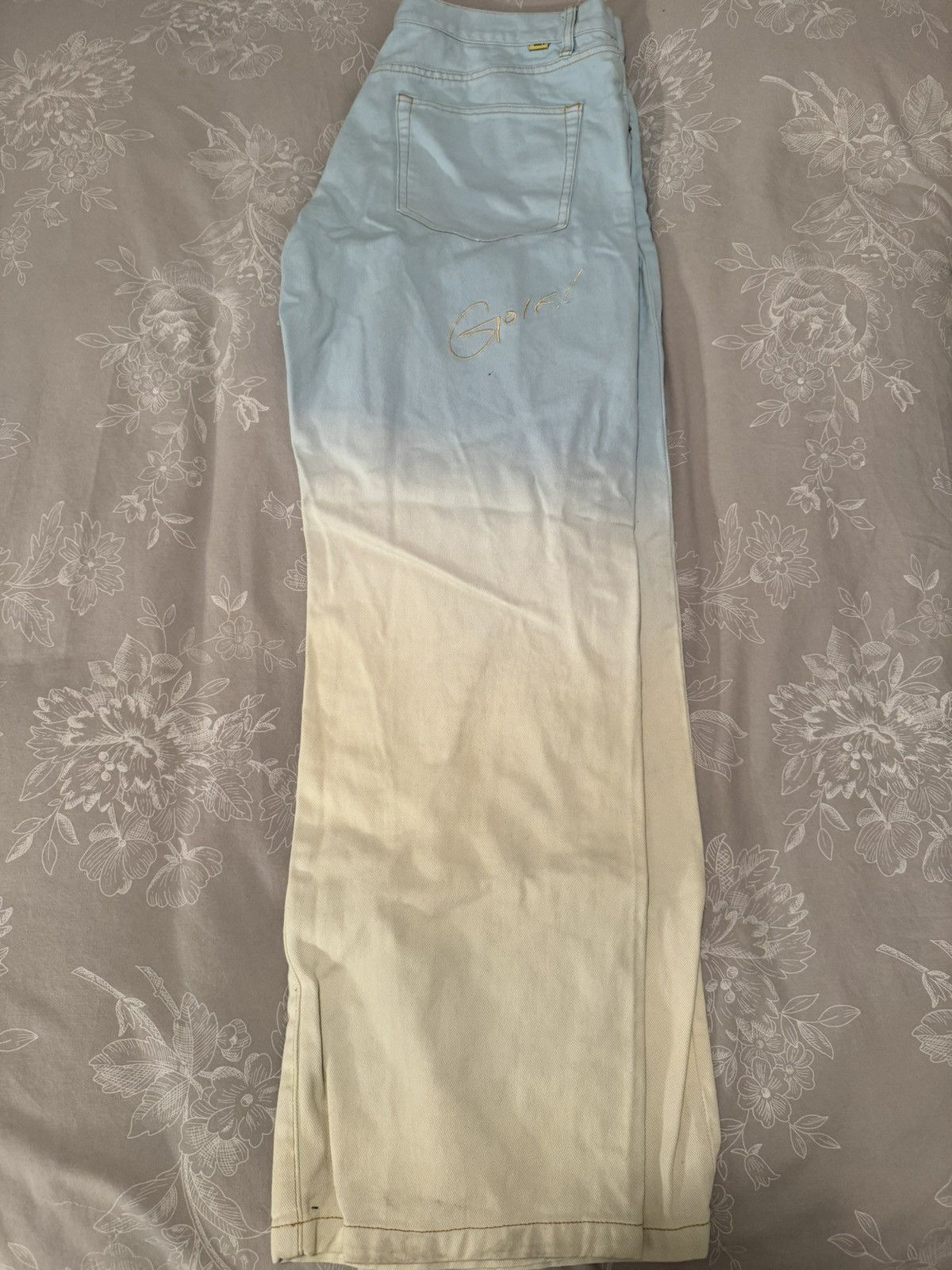 Golf Wang GOLF WANG Blue Gradient Denim Jeans Size US 36 / EU 52 - 1 Thumbnail