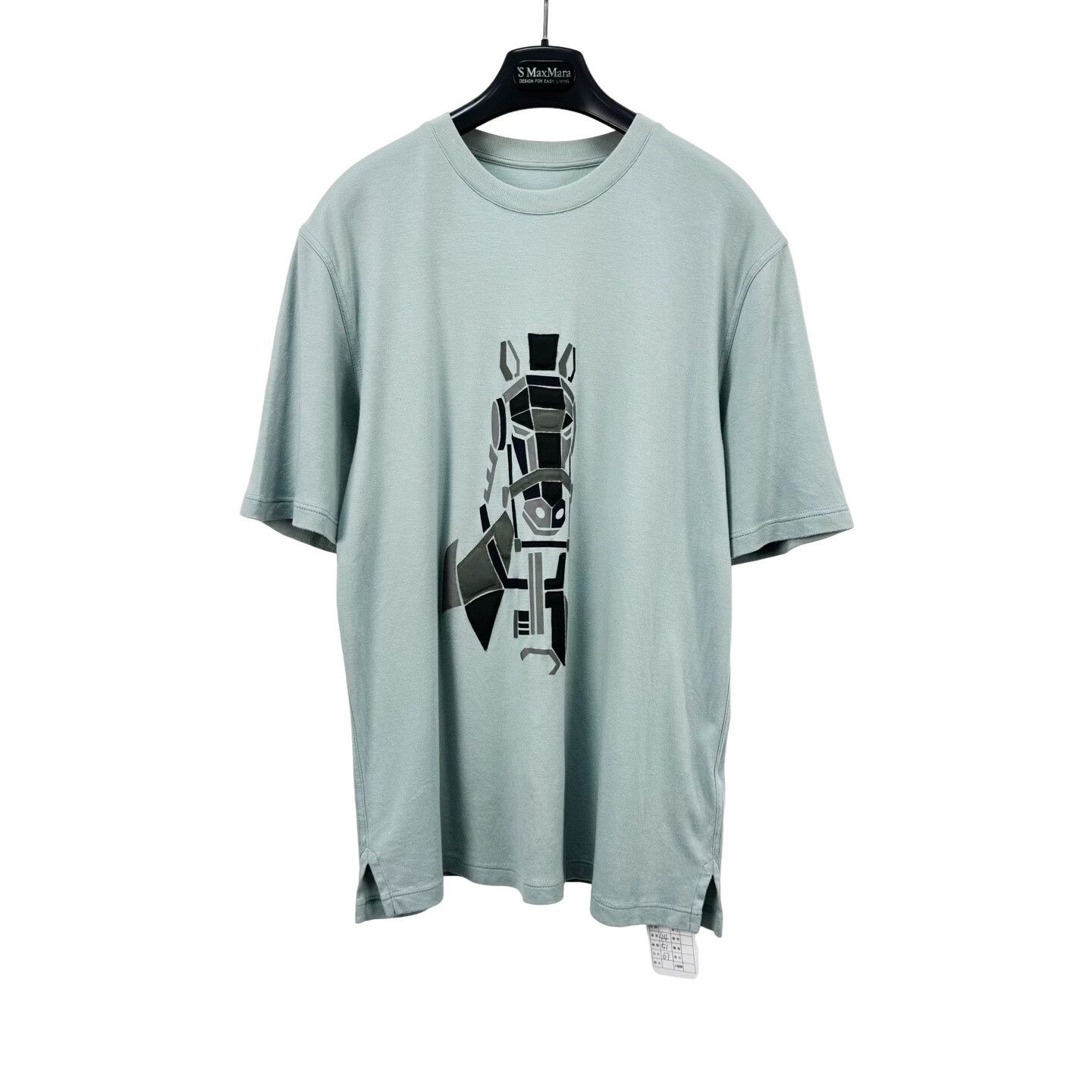 Hermes Hermes Horse Patch Cotton Cashmere T-Shirt Size M Size US M / EU 48-50 / 2 - 1 Thumbnail