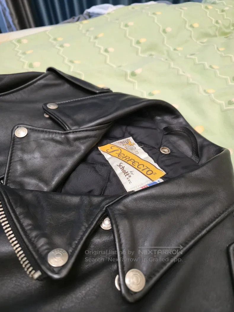 Schott Schott 118 Leather Jacket Size US XS / EU 42 / 0 - 4 Thumbnail