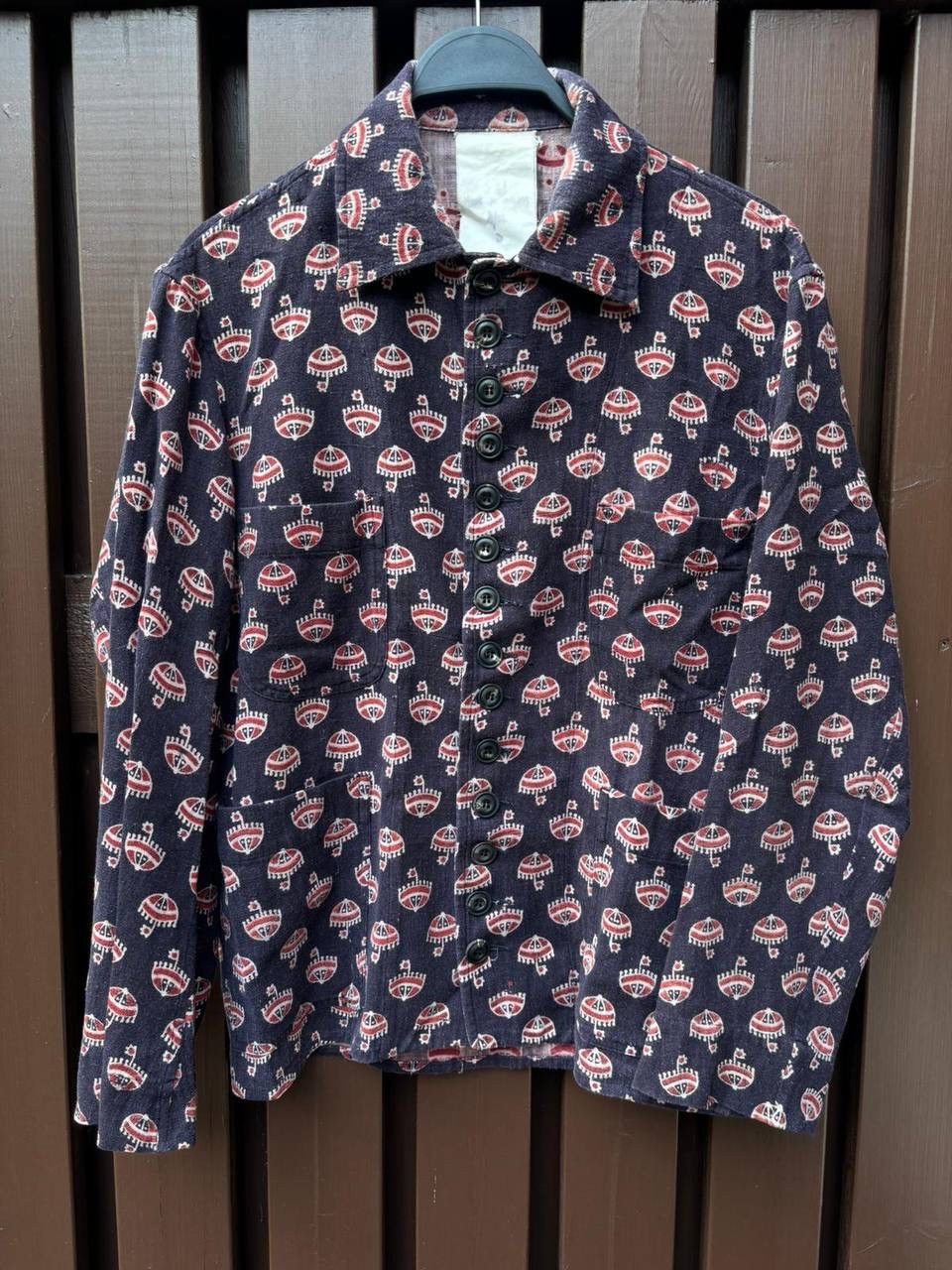 John Alexander Skelton John Alexander Skelton CXI hand block printed shirt Size US S / EU 44-46 / 1 - 1 Thumbnail