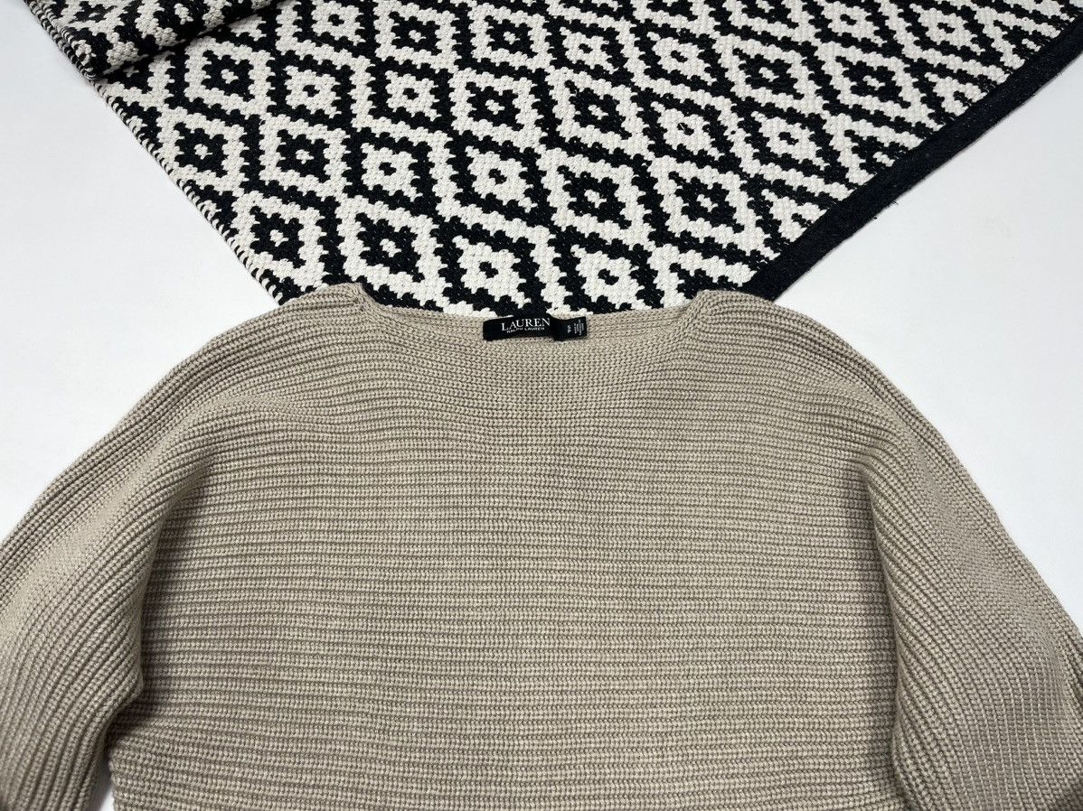 Ralph Lauren × Ralph Lauren Black Label Ralph Lauren Black Label Knit sweater beige Size S / US 4 / IT 40 - 7 Thumbnail