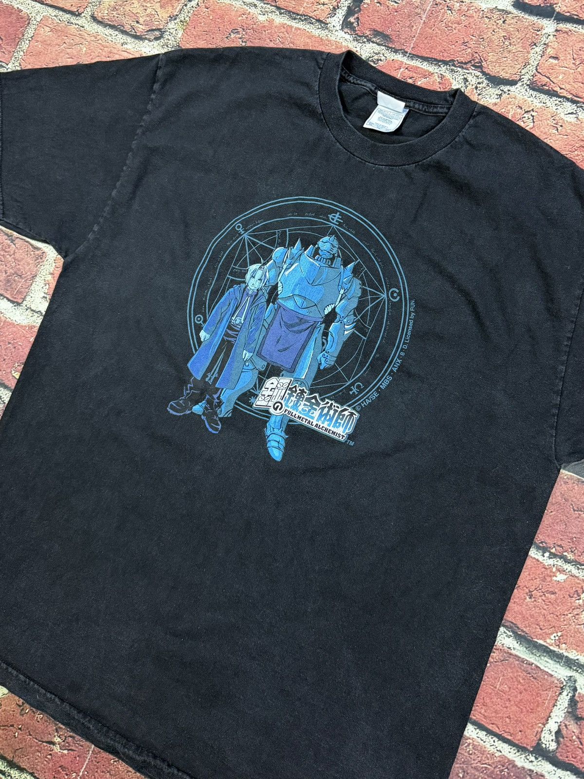 AAA Vintage Fullmetal Alchemist Anime Tee Alphonse Edward Elric Size US XL / EU 56 / 4 - 4 Thumbnail