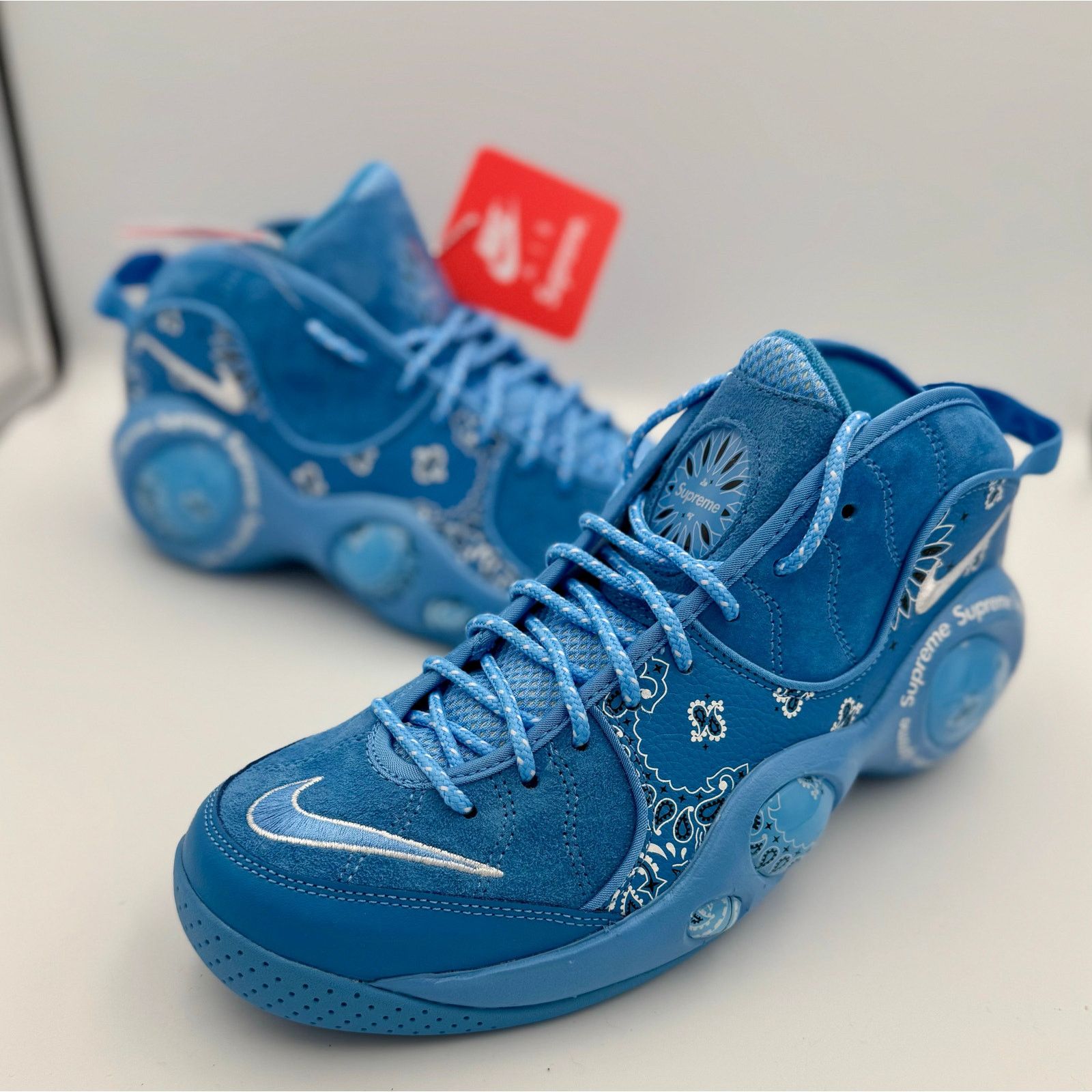 Nike ike Air Zoom Flight 95 SP Supreme University Blue Sz 10 Size US 10 / EU 43 - 3 Thumbnail