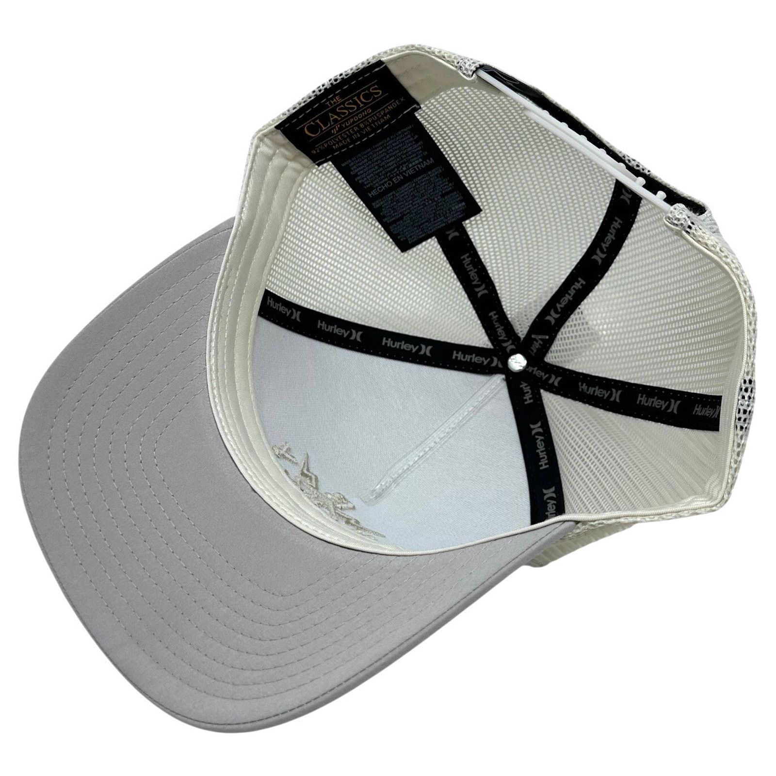 Hurley Hurley Men's Trucker Hat Bolt Embroidered Mesh Snapback Cap Size ONE SIZE - 4 Thumbnail