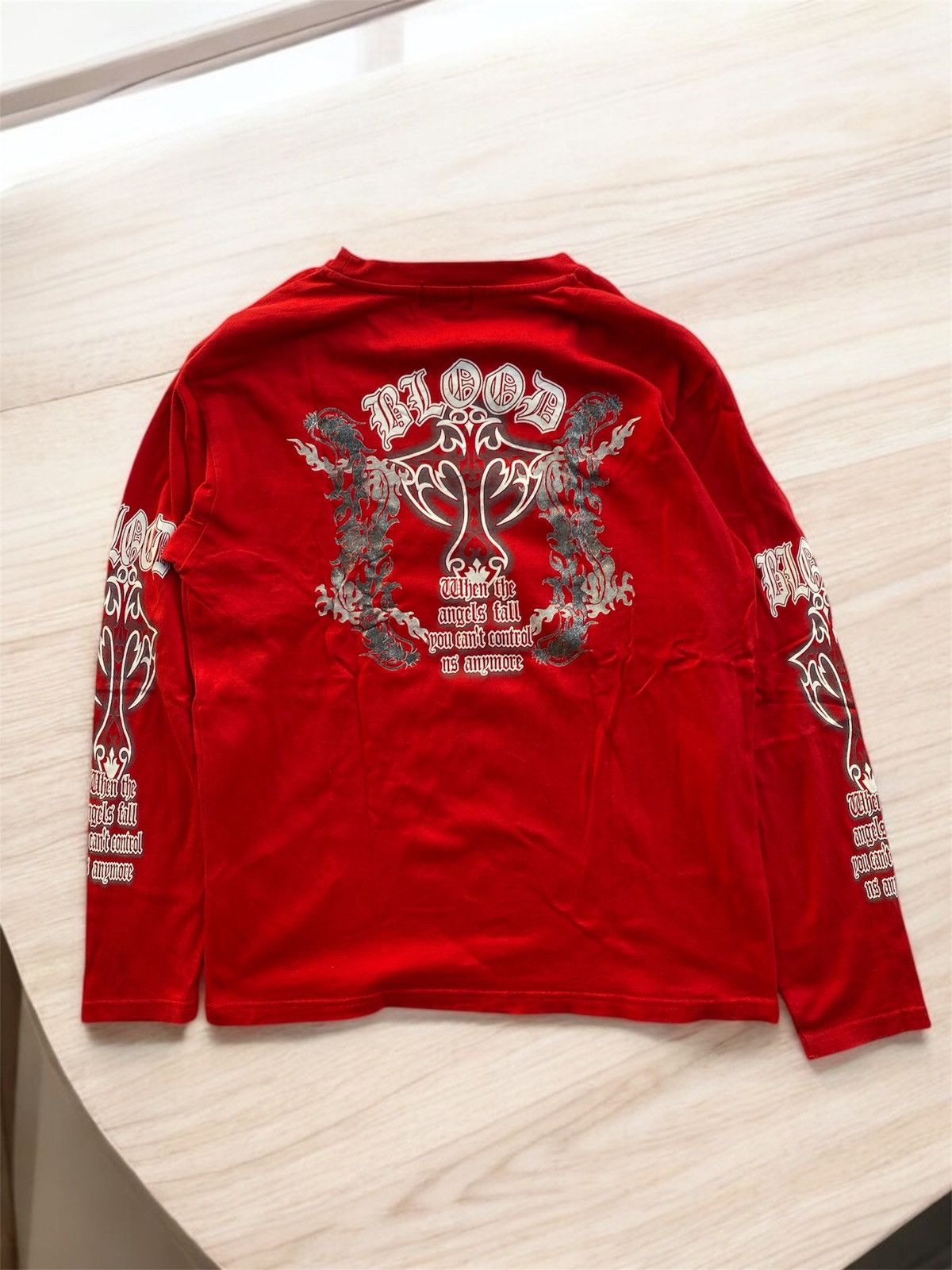 Hysteric Glamour Japanese ThirdWave Cross Poem Seditionaries Long Sleeve Size US M / EU 48-50 / 2 - 1 Thumbnail