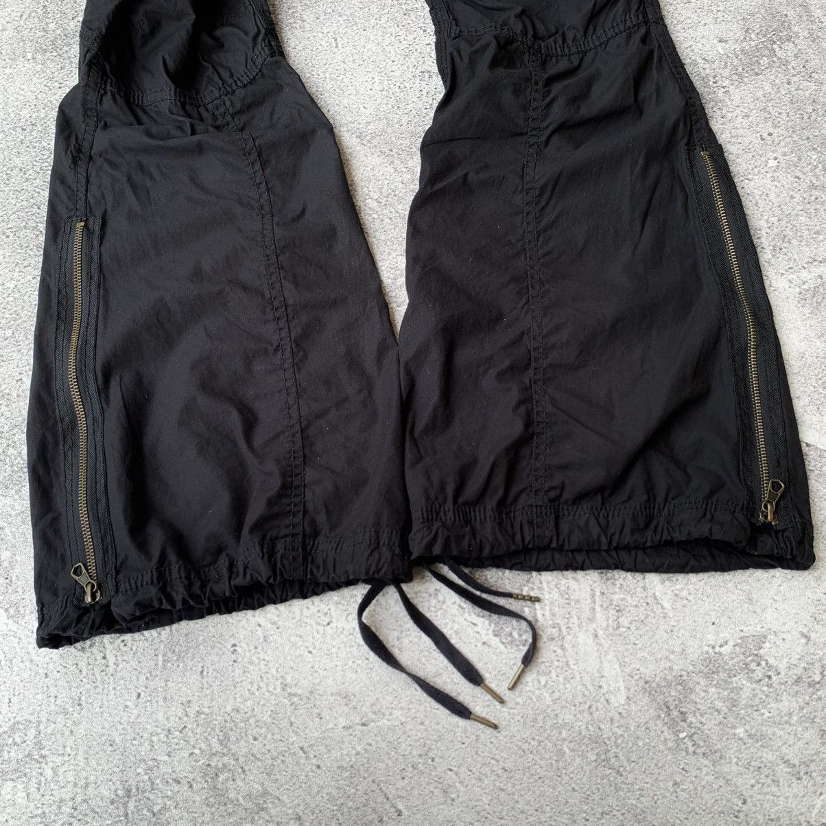 Vintage Rare 🔥G.O.A Parachute Military 3DPocket Zipper Flared Pants Size US 31 - 10 Thumbnail