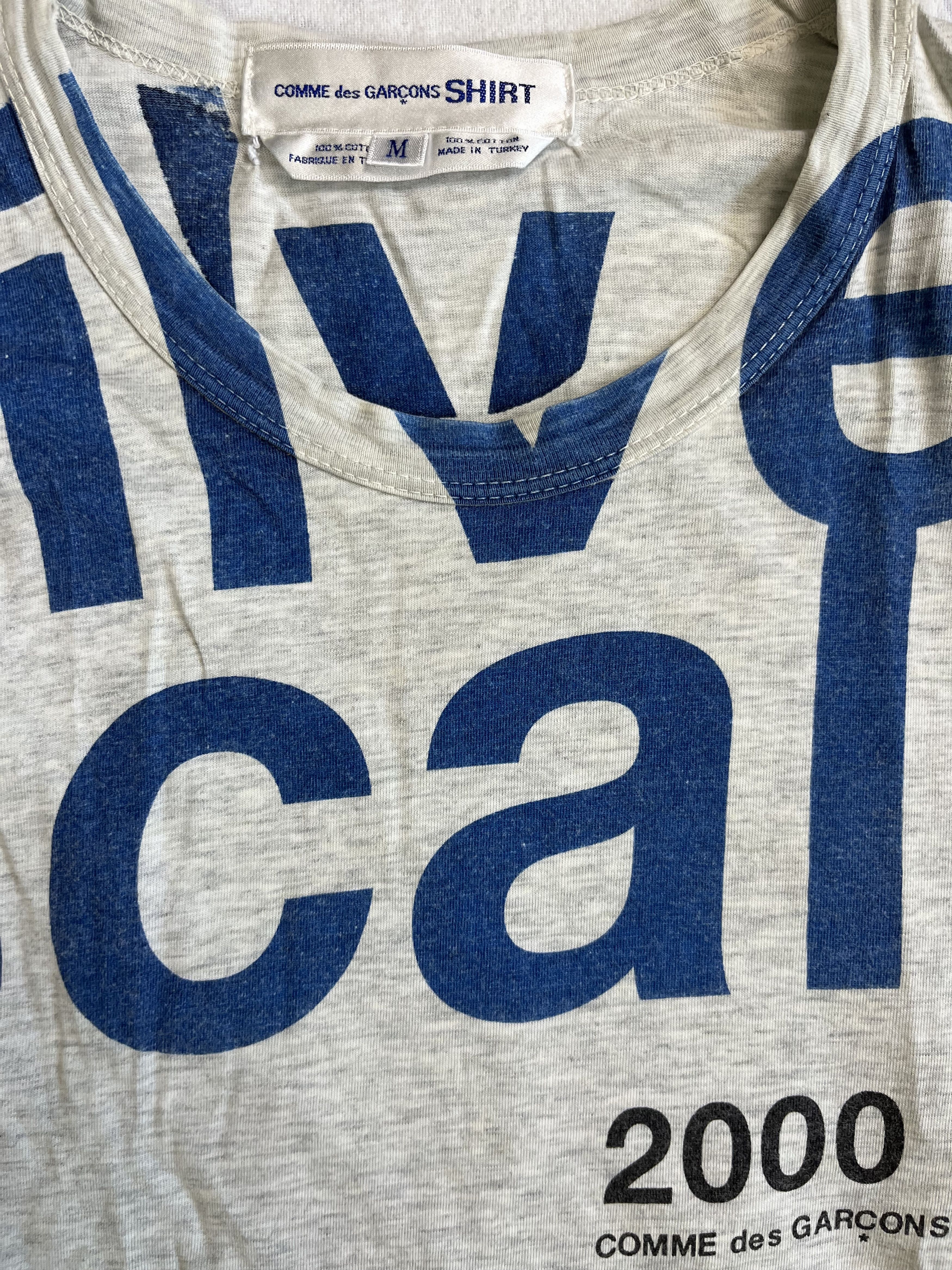 Comme Des Garcons - M 2000 été vintage archive tee