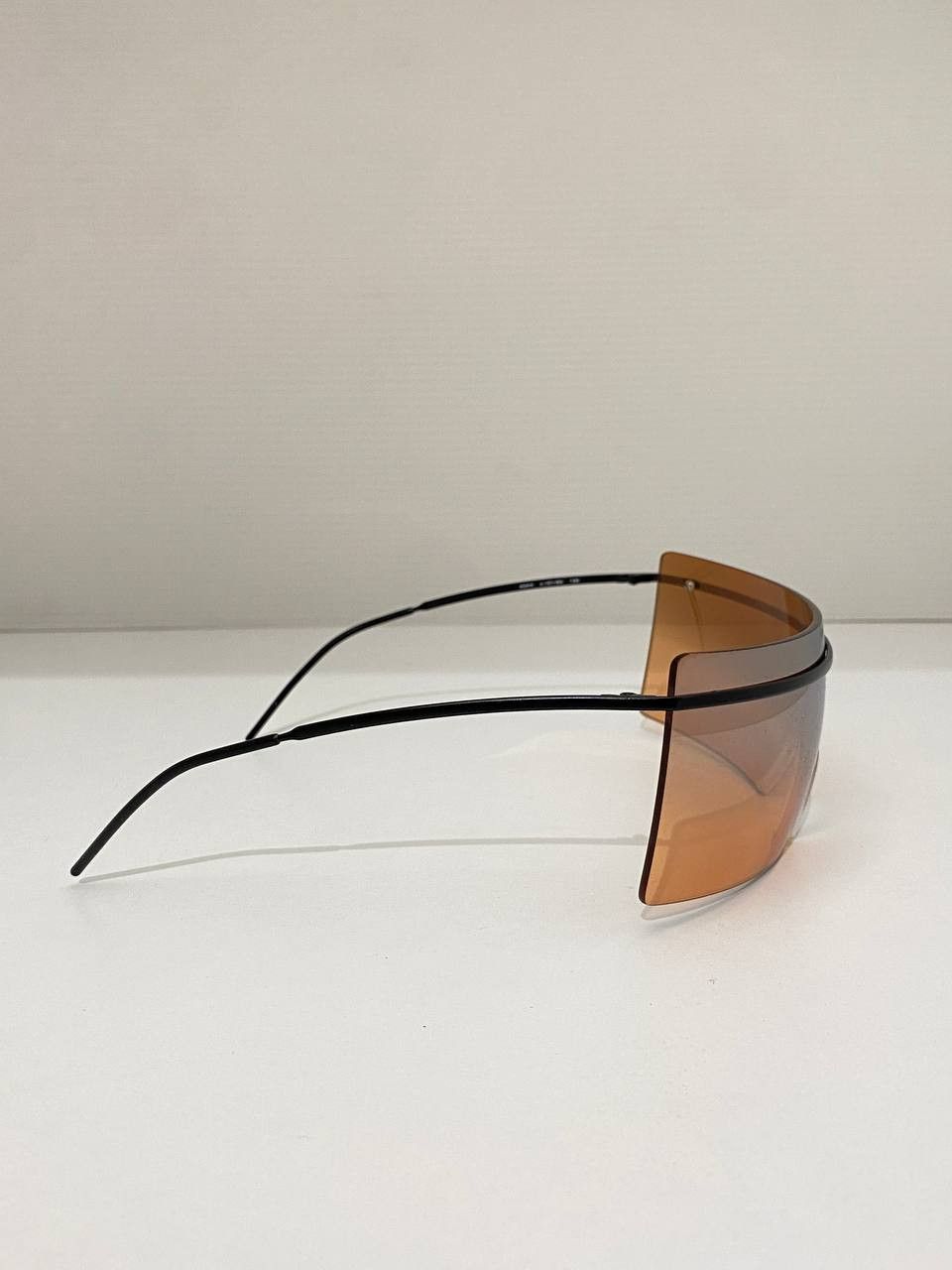 Chanel Chanel Logo Shield Wrap Visor Mask Mirrored Sunglasses 4045 Size ONE SIZE - 5 Thumbnail