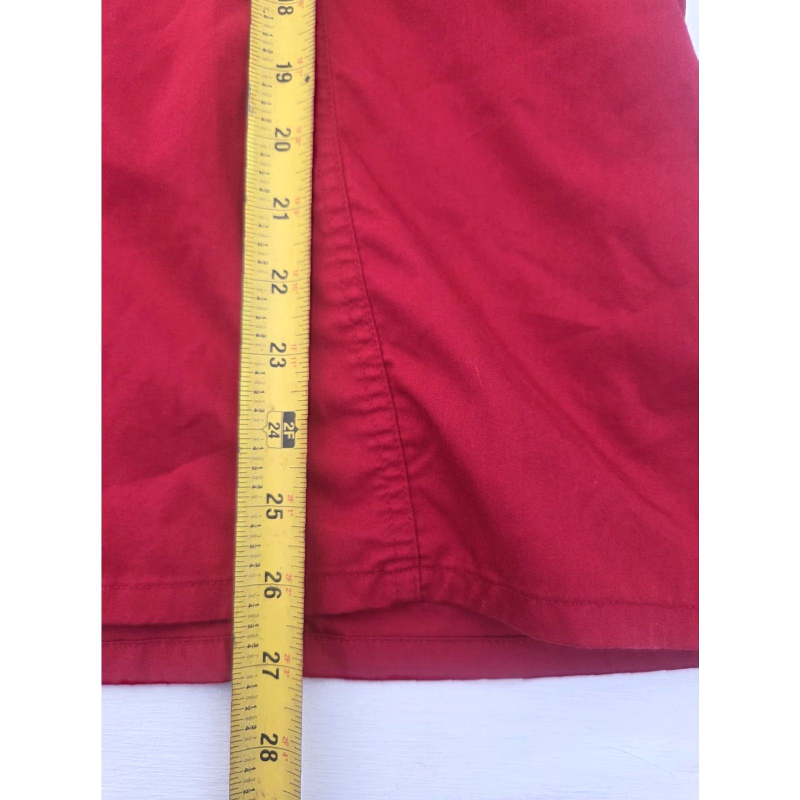 Cherokee Cherokee LUXE Sport Scrub Top Womens XL Red Medical Nurse Work Shirt Size XL / US 12-14 / IT 48-50 - 8 Thumbnail