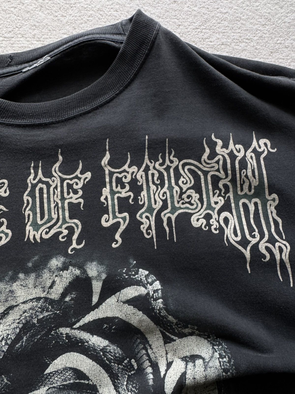 Vintage *RARE* 1995 OG Vintage Sedusa Cradle of Filth Band Tee Size US XL / EU 56 / 4 - 9 Thumbnail