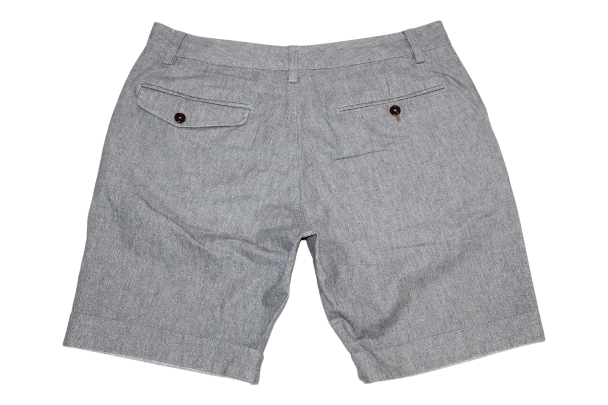 Universal Works Universal Works Grey Classic Cotton Chino Shorts Size US 34 / EU 50 - 3 Thumbnail