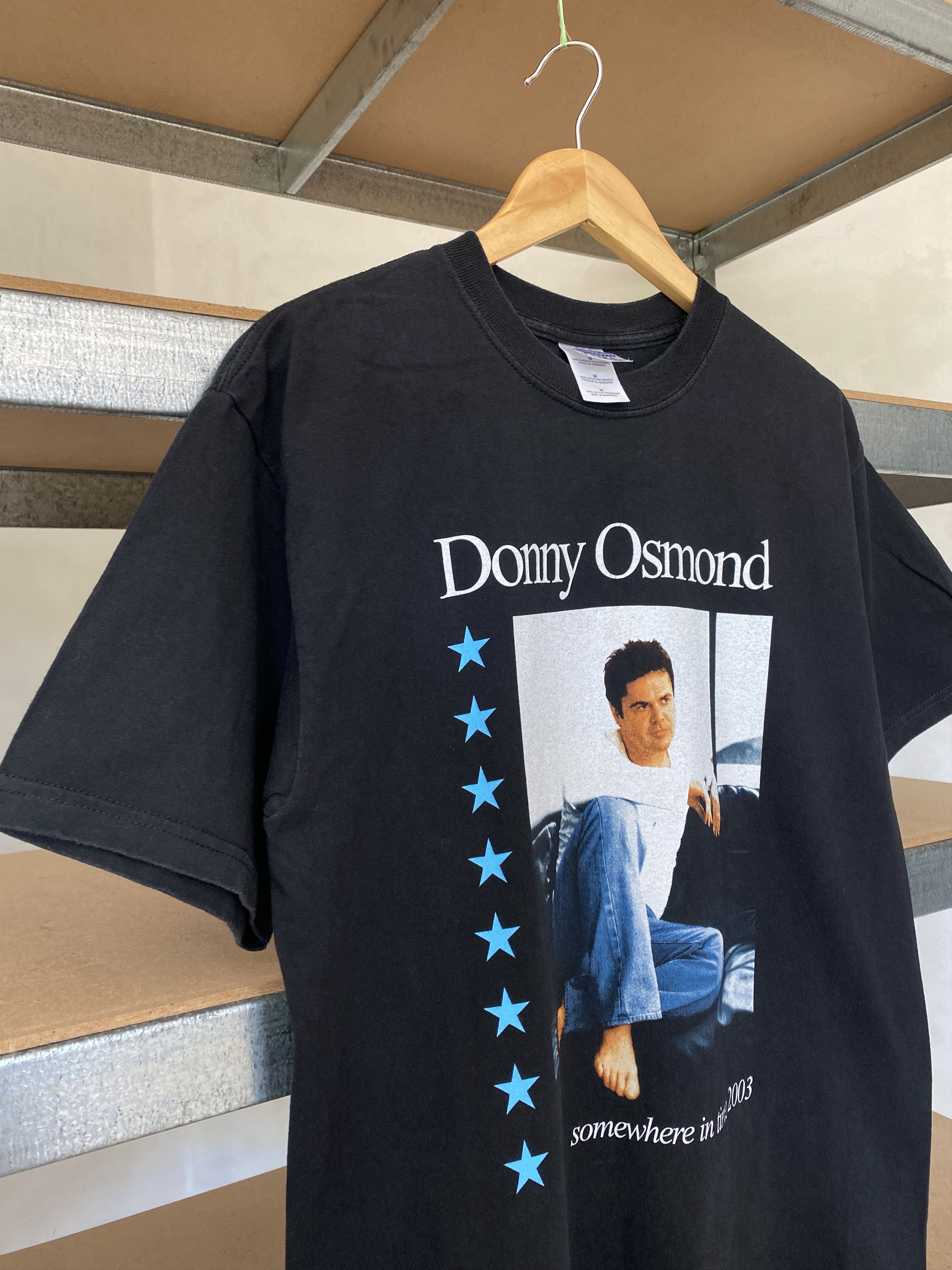 Band Tees Vintage 2003 Donny Osmond Somewhere In Time Rock T-shirt Size US M / EU 48-50 / 2 - 3 Thumbnail