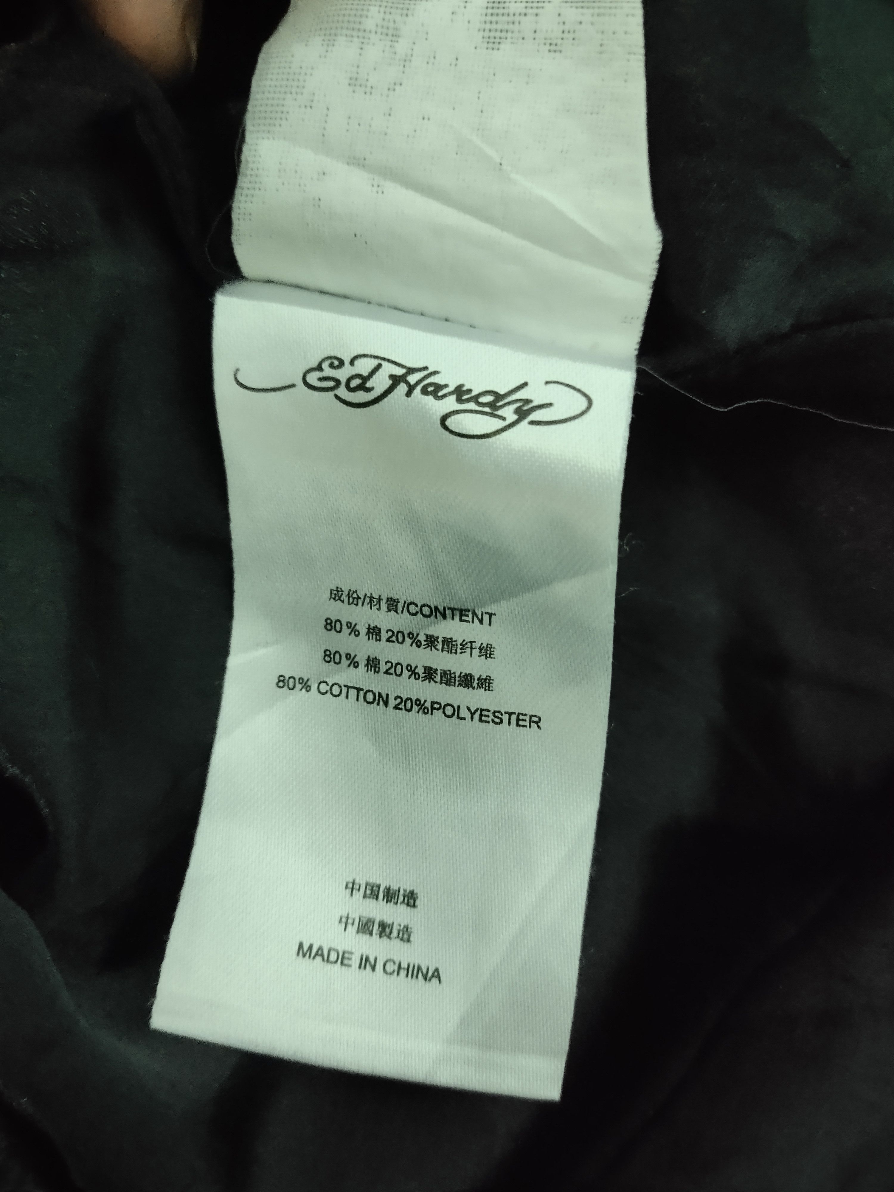 Christian Audigier × Ed Hardy Ed Hardy Skull Embroidered Sweater Size S / US 4 / IT 40 - 4 Thumbnail